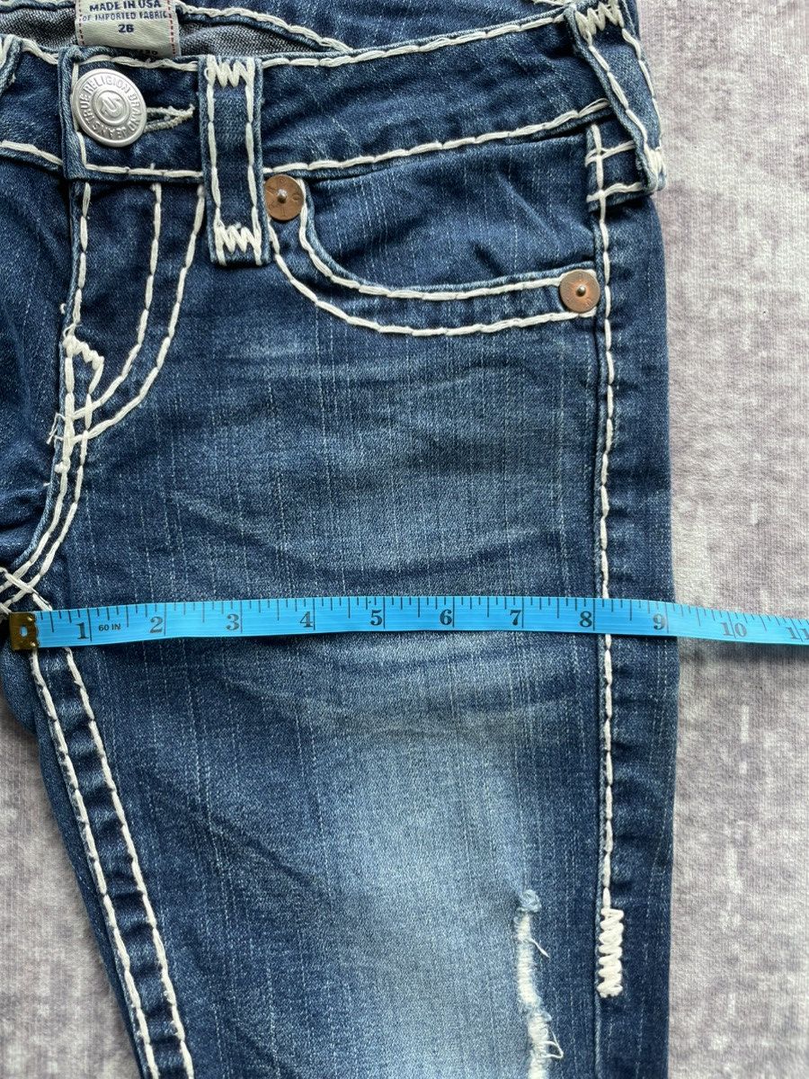 True Religion 2000s True Religion-Joey Super T Bold Stitch Jeans Size US 29 - 10 Thumbnail