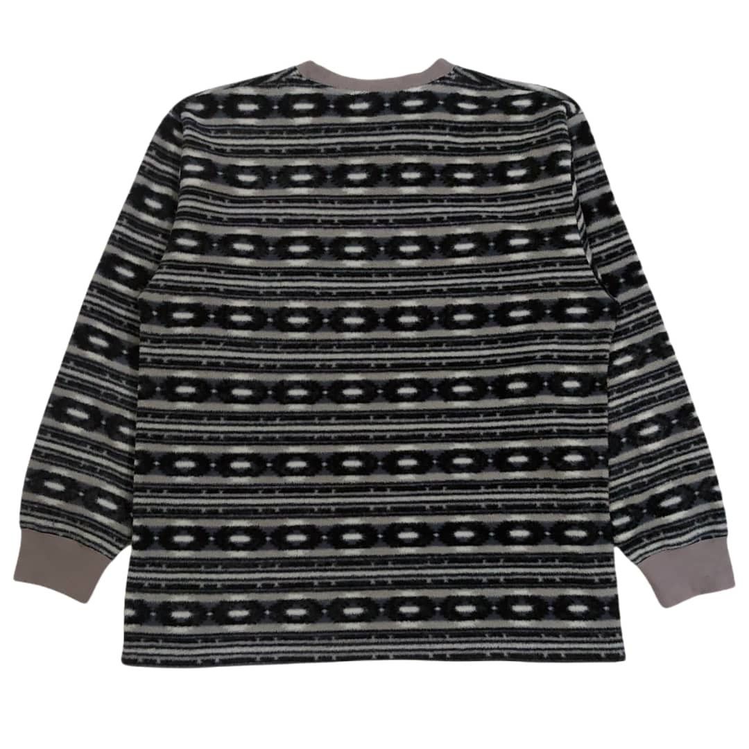 Yohji Yamamoto Rare! Vintage SACSNY Y'SSACS Yohji Yamamoto Patterned Fleece Size US M / EU 48-50 / 2 - 2 Thumbnail