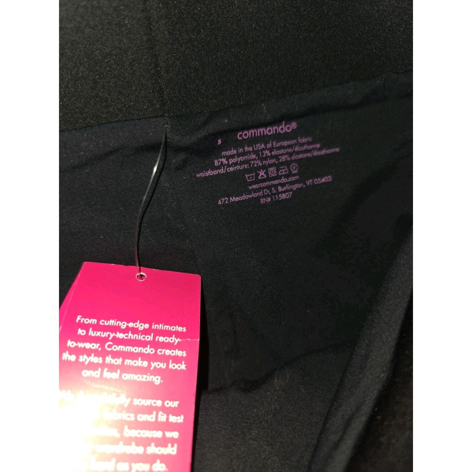 Commando NWT Commando Neoprene Split Front Pants Size S Flare Leg Size 27" / US 4 / IT 40 - 4 Thumbnail