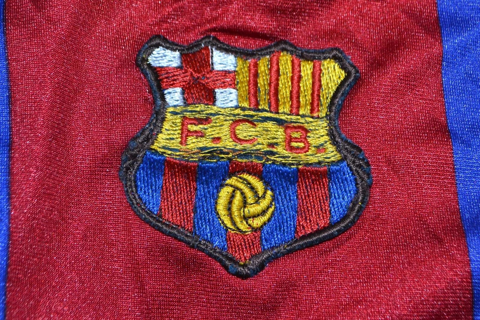 Other BARCELONA 1984/1989 HOME FOOTBALL SHIRT MEYBA VINTAGE L Size US L / EU 52-54 / 3 - 3 Thumbnail