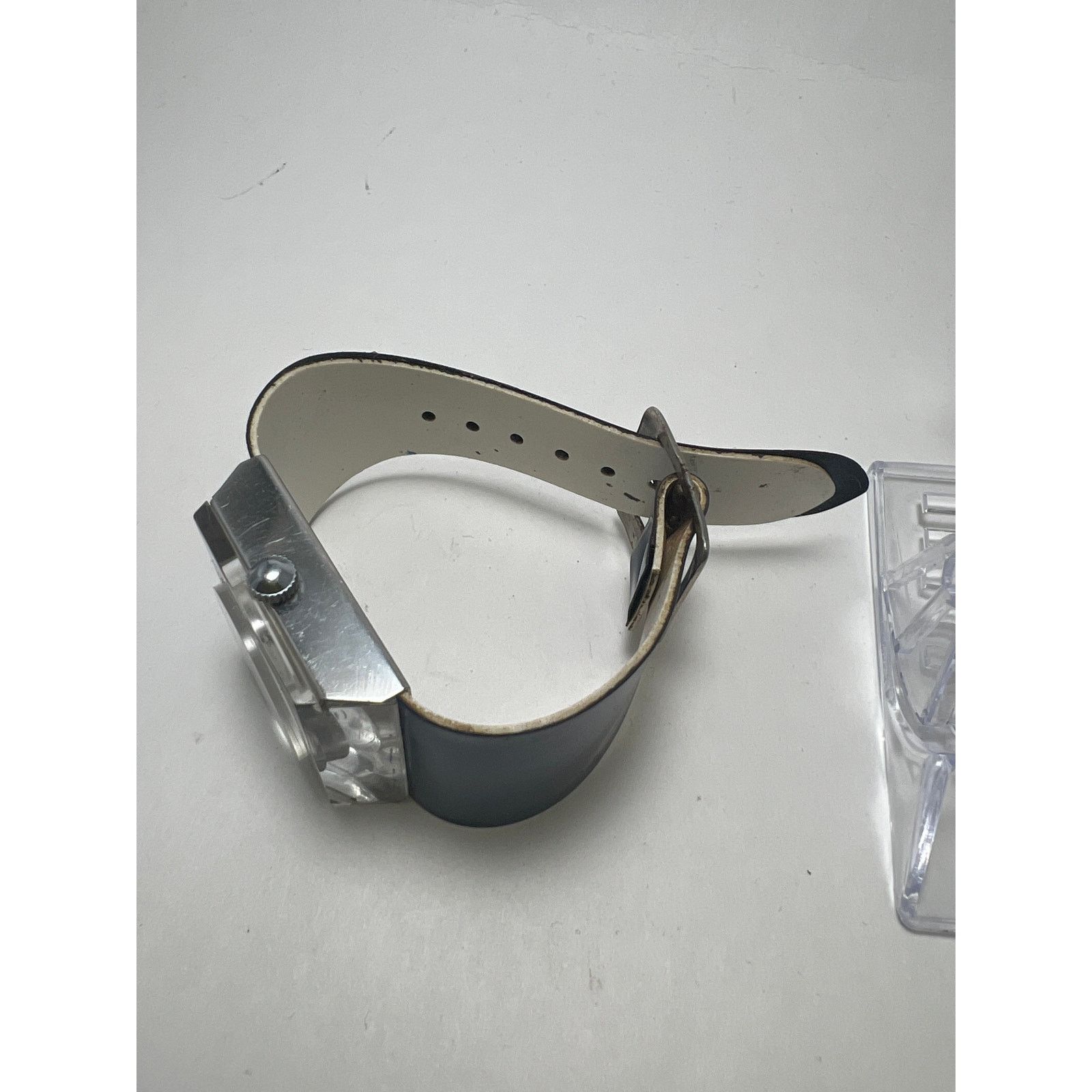 & Other Stories Chateau Vintage Mens (or Ladies) Strap Watch in Lucite Case Size ONE SIZE - 1 Thumbnail