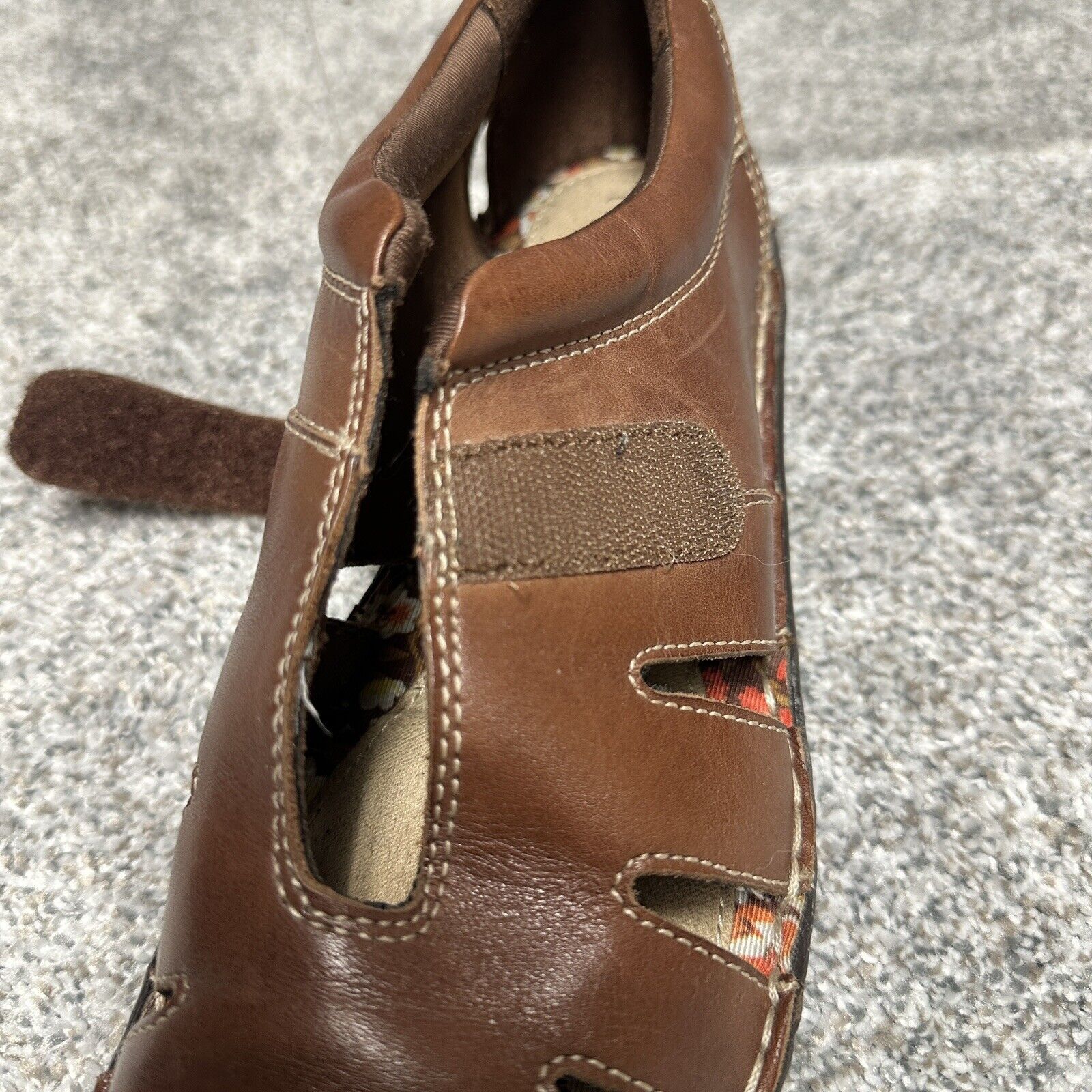 Other Eurostep Leather Shoes Womens 9.5 Cutout Chunky Vintage 90s Size US 9.5 / IT 39.5 - 11 Thumbnail