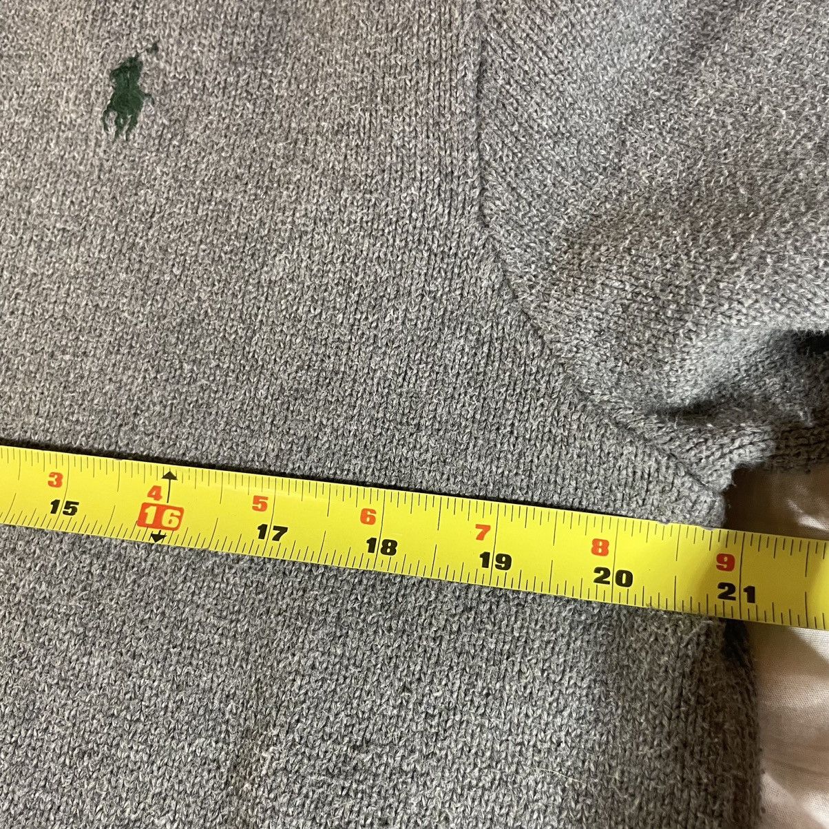 Polo Ralph Lauren Polo Ralph Lauren 1/4 3 Button Mock Neck Knit Sweater Size US S / EU 44-46 / 1 - 5 Thumbnail
