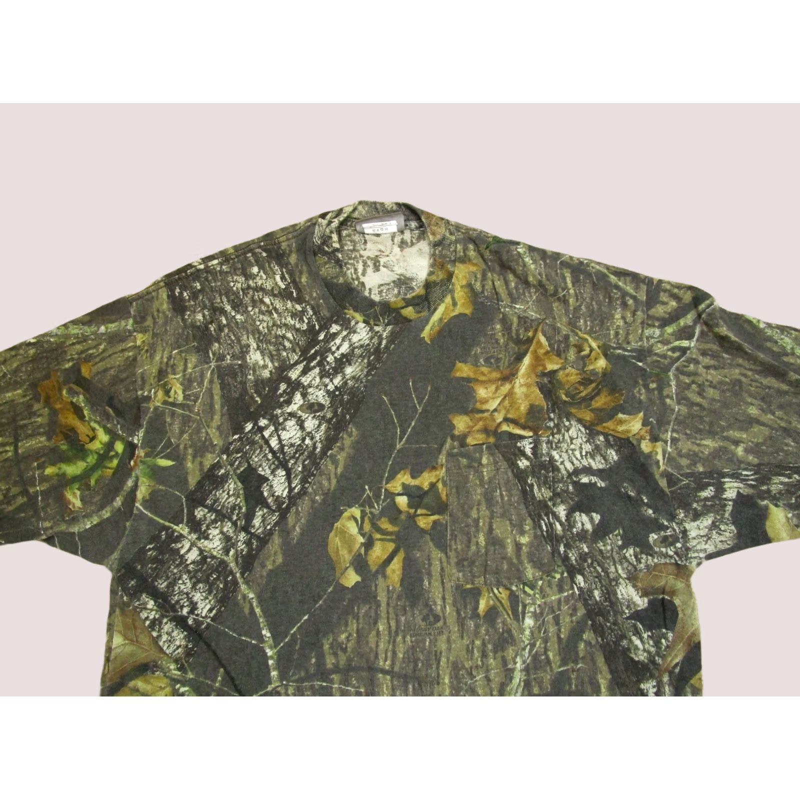 Jerzees VINTAGE Jerzees Shirt Men XL Green Camouflage Mossy Oak Break Up 90s Hunting T-Shirt Mens Size US XL / EU 56 / 4 - 1 Thumbnail