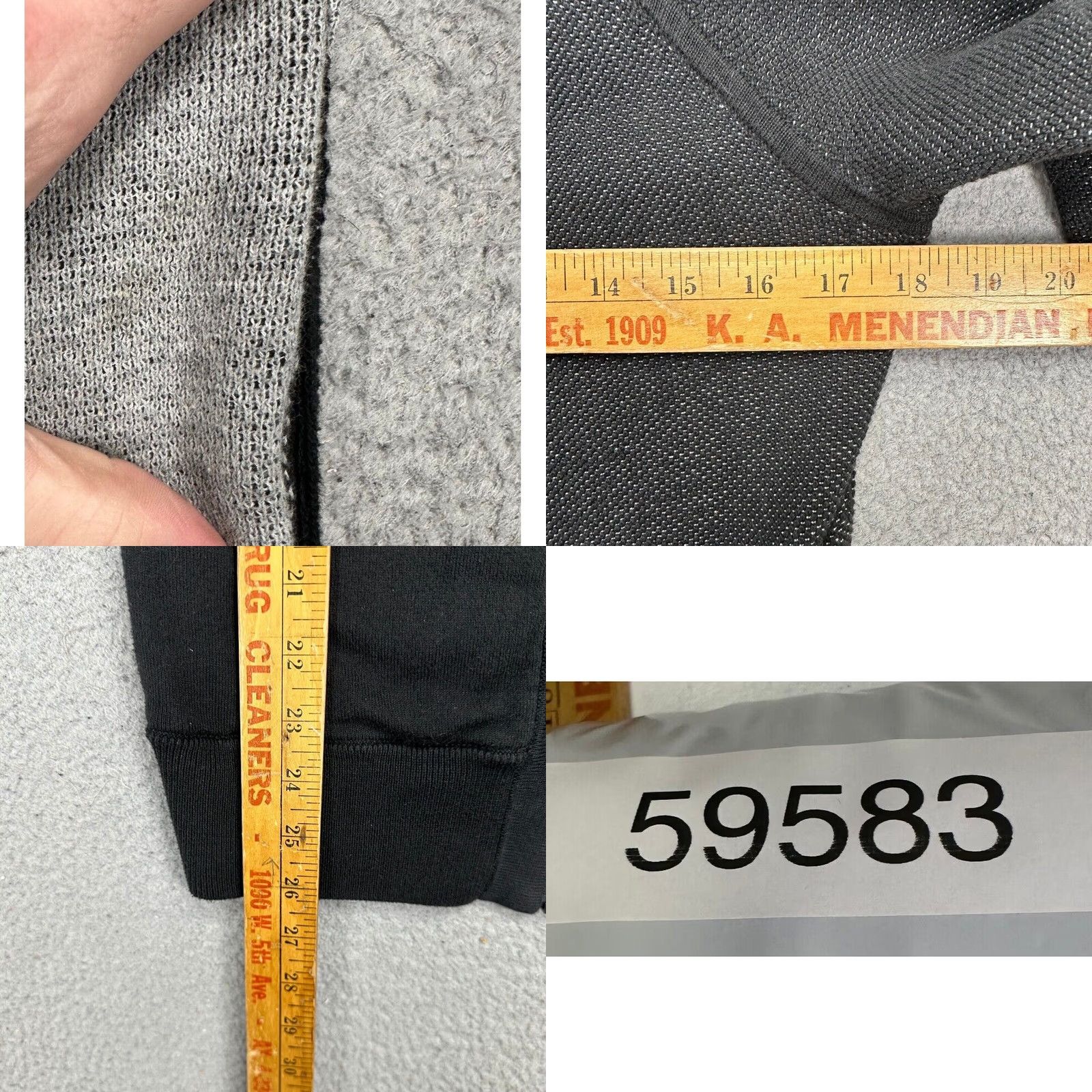 Lululemon Lululemon Sweater Womens Small Black Grey Reversible Full Zip Logo Knit Casual Sleeve Size S / US 4 / IT 40 - 9 Thumbnail