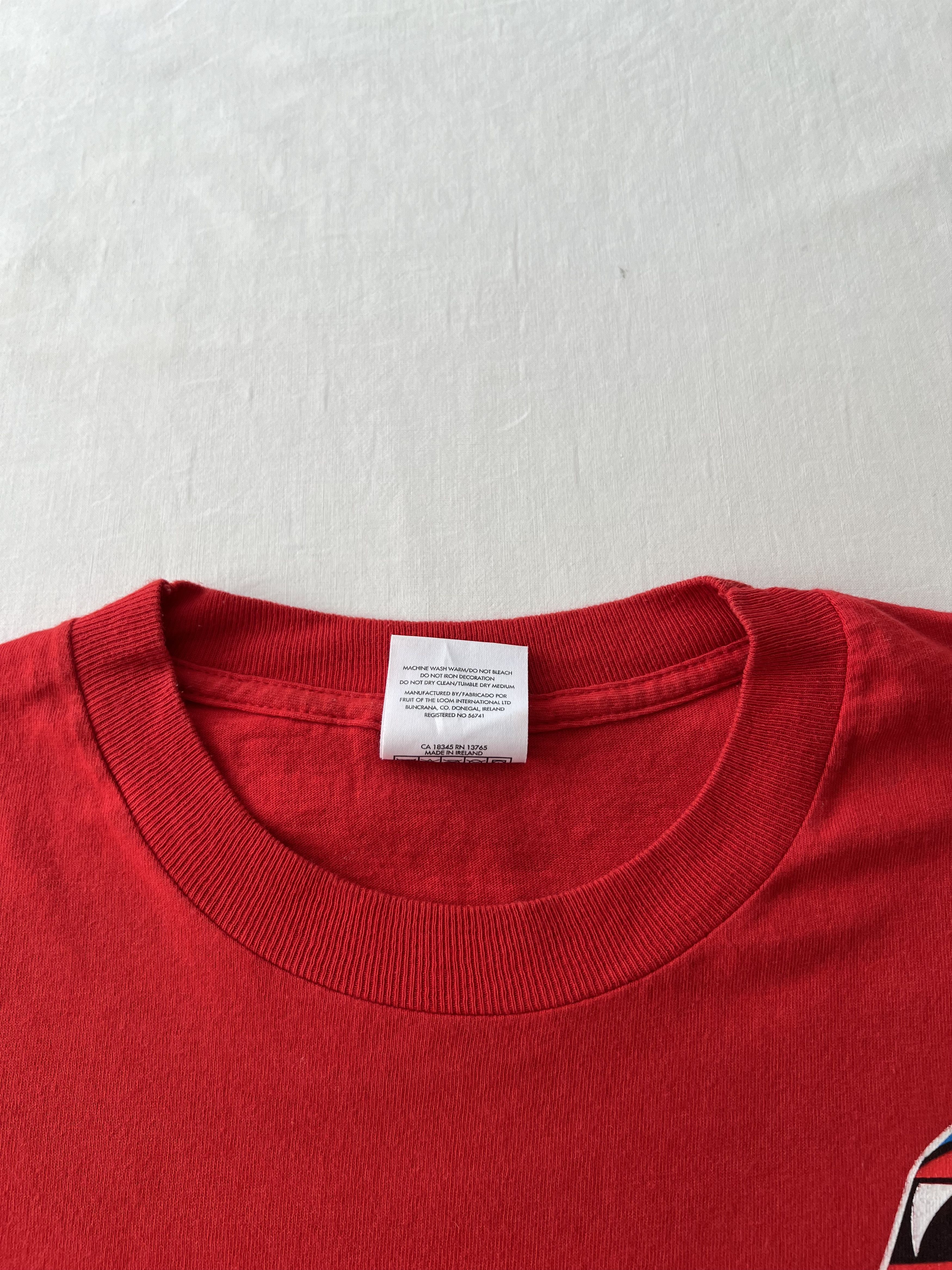 Ducati Vintage 90s Ducati Carl Fogarty Foggy Moto Racing T-shirt Size US XL / EU 56 / 4 - 14 Thumbnail