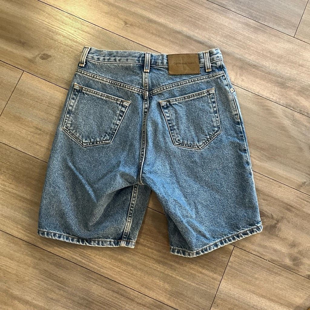 Calvin Klein Vintage Calvin Klein Light Wash Denim Jean Shorts Men 29 Size US 29 - 5 Thumbnail