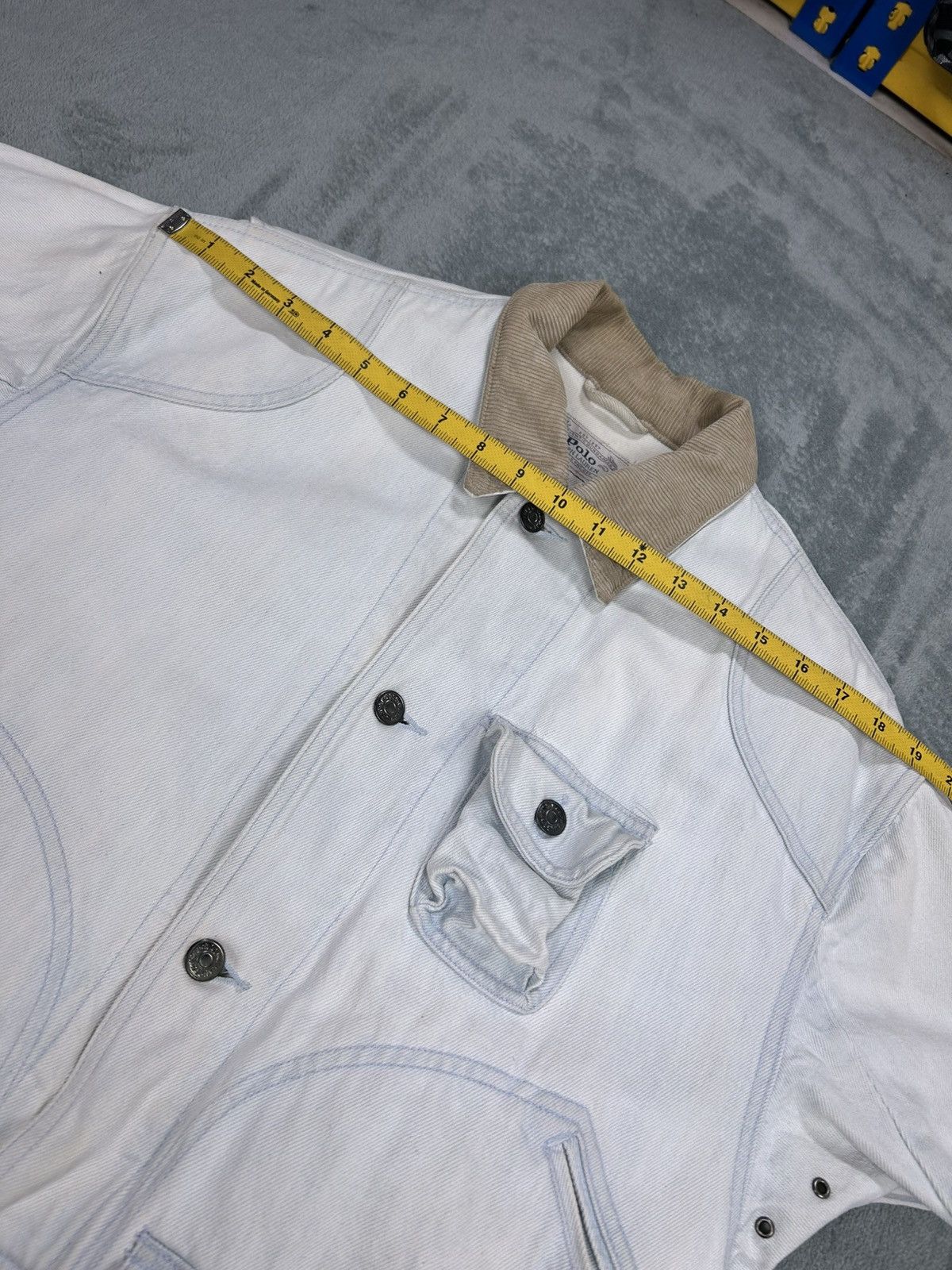 Polo Ralph Lauren Vintage 80’s Polo Ralph Lauren Denim Hunting Jacket Size US M / EU 48-50 / 2 - 18 Thumbnail
