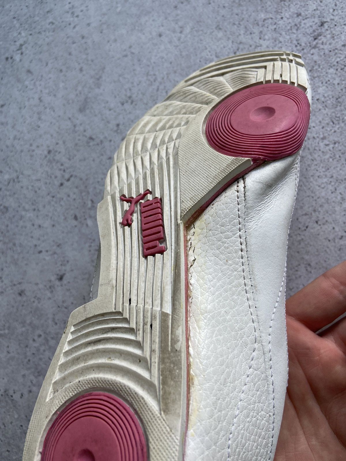 Puma Vintage Puma Mostro Futuristic Leather Sneakers Size US 8 / IT 38 - 9 Thumbnail