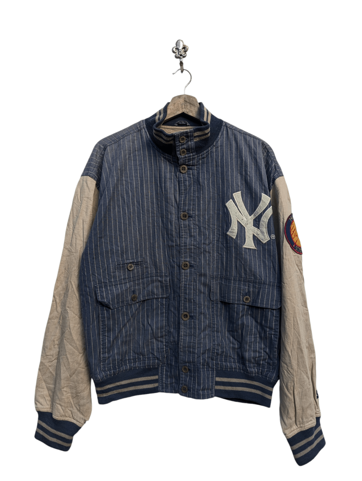 Cooperstown Collection NY STARTER COOPERSTOWN COLLECTION BASEBALL SWEATER Size US M / EU 48-50 / 2 - 2 Thumbnail