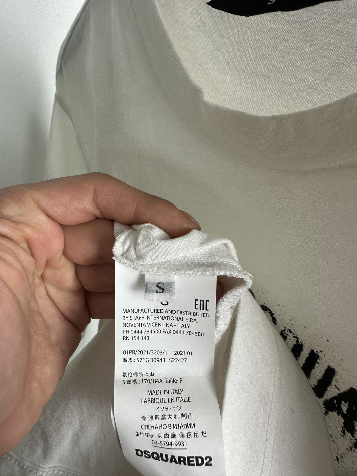Dsquared2 Dsquared regular fit ICON legit t-shirt Size US S / EU 44-46 / 1 - 11 Thumbnail
