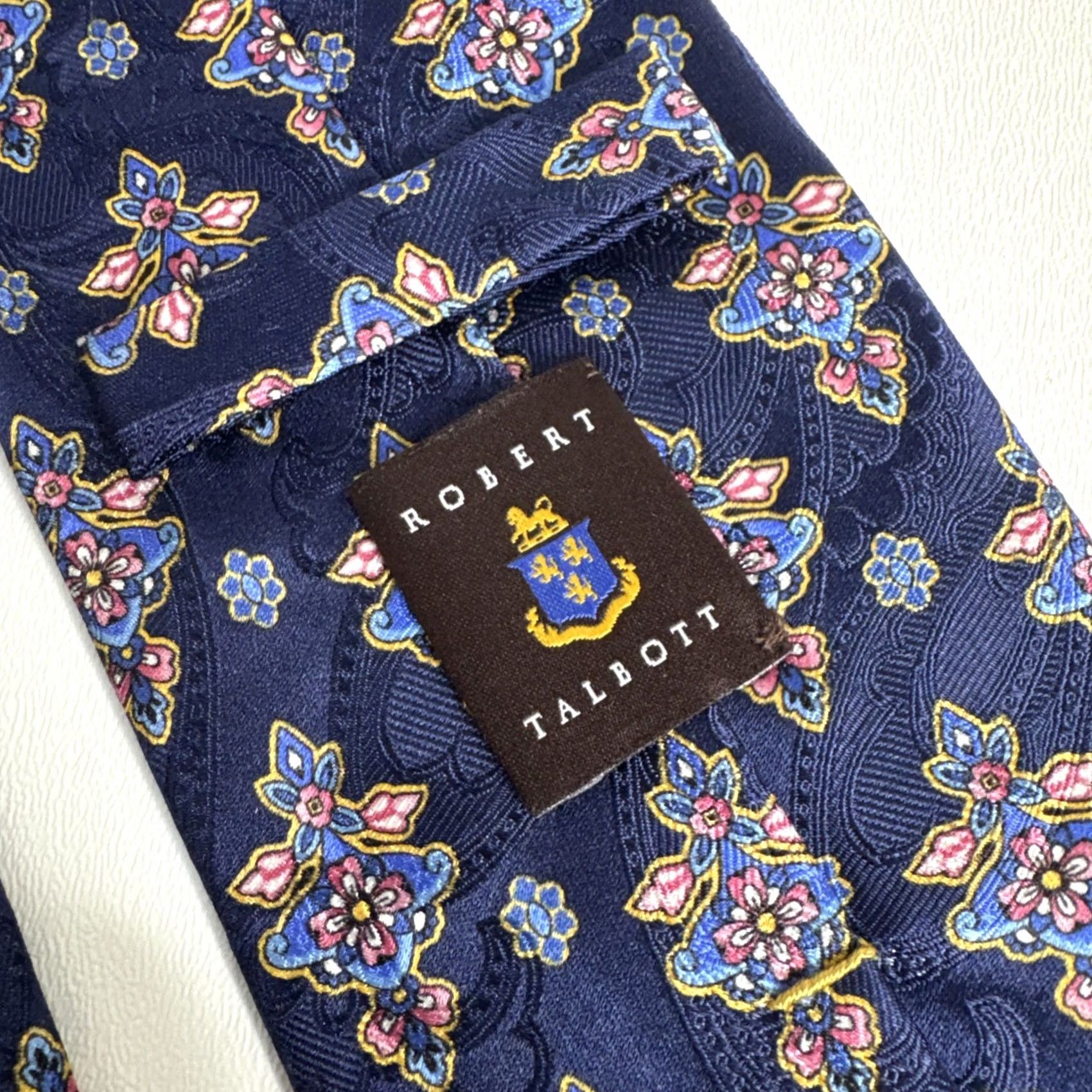 Robert Talbott Robert Talbott Tie Silk Multicolor Hand Sewn Designer Mens USA Best Of Class Dress Size ONE SIZE - 5 Thumbnail