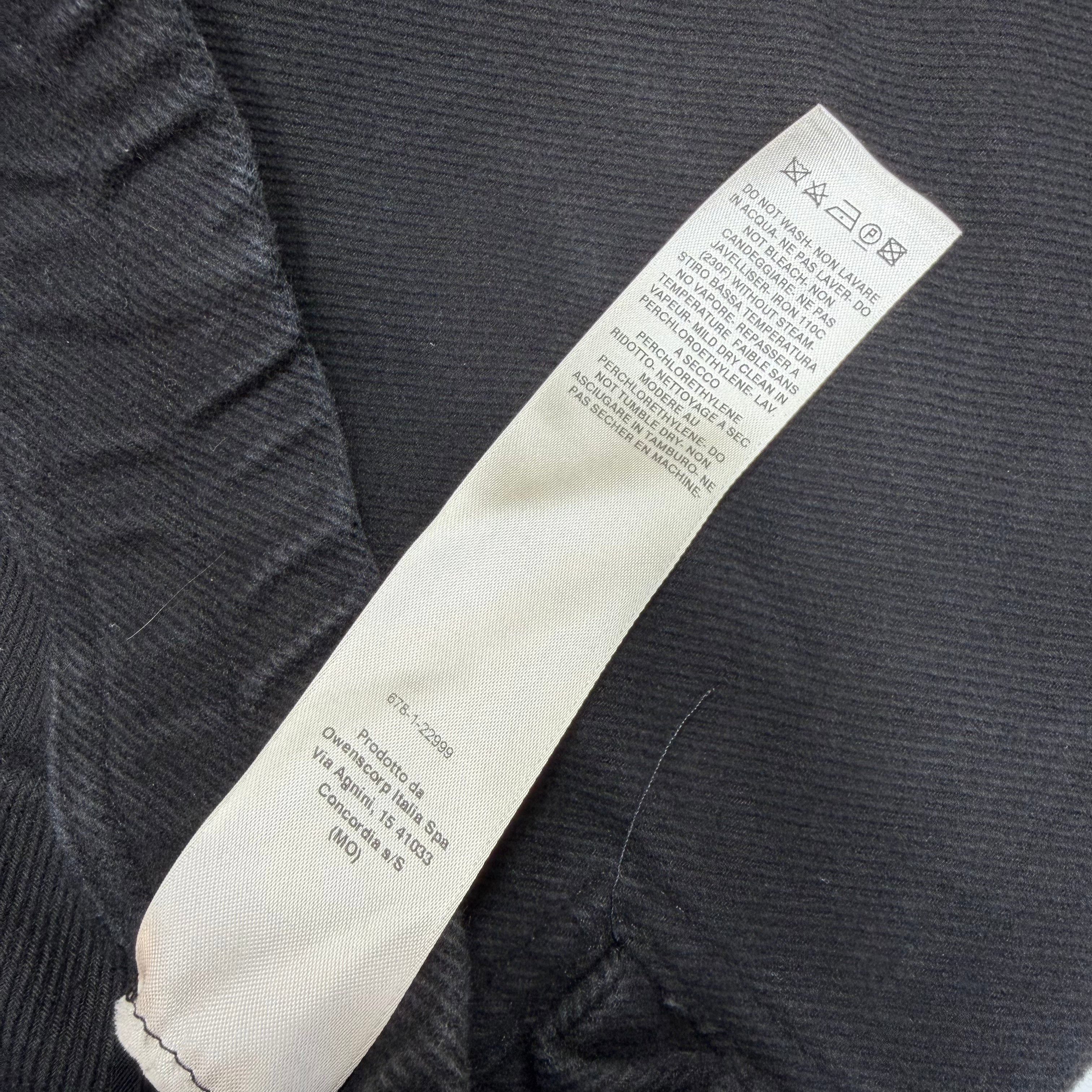 Rick Owens Rick Owens Mastodon Black Cargo Trousers 52 (L) Size US 36 / EU 52 - 6 Thumbnail