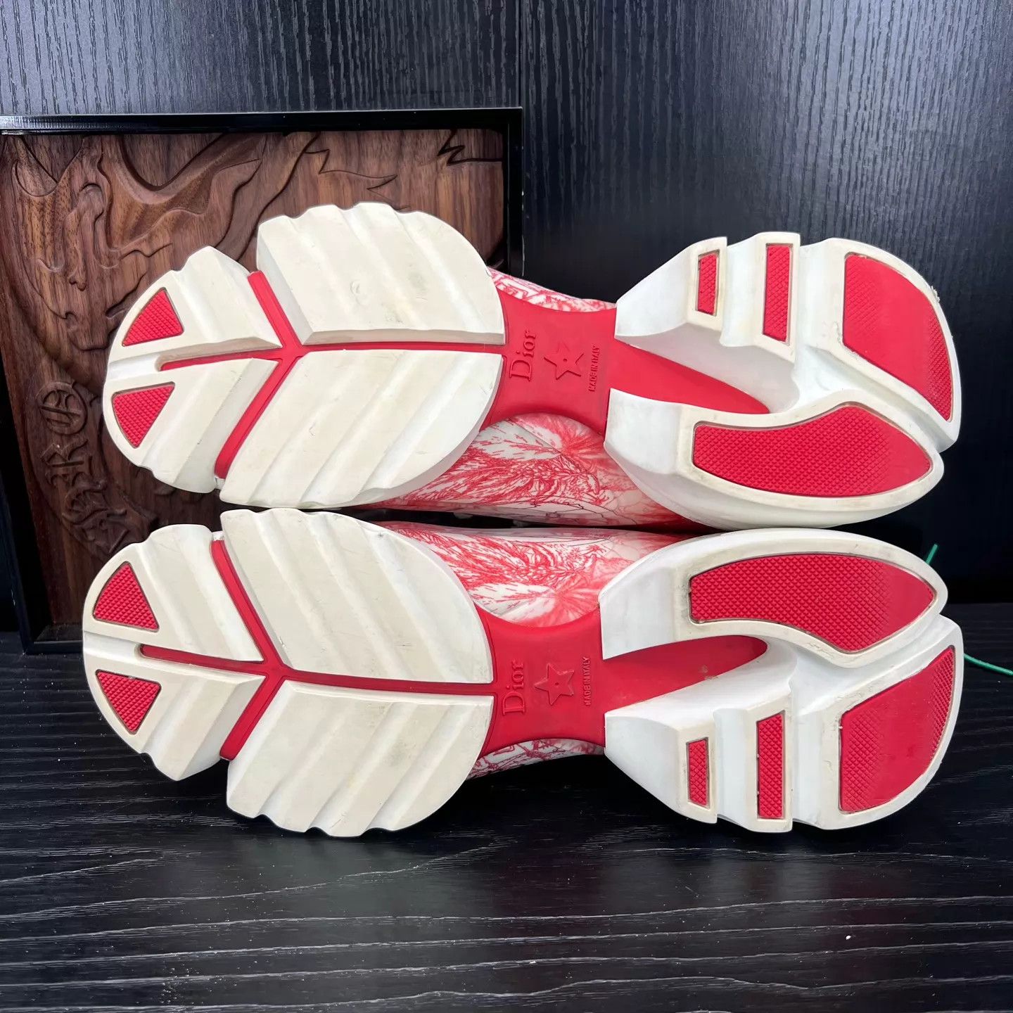 Dior DIOR D-Connect Red & White Size 39 Boxed New Size US 8.5 / IT 38.5 - 7 Thumbnail