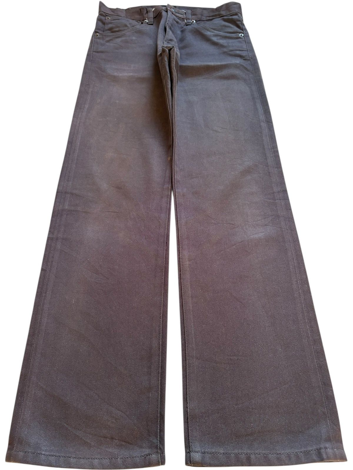 SHIPS Vintage Japanese Ships Men Brown Jeans Size US 29 - 1 Thumbnail