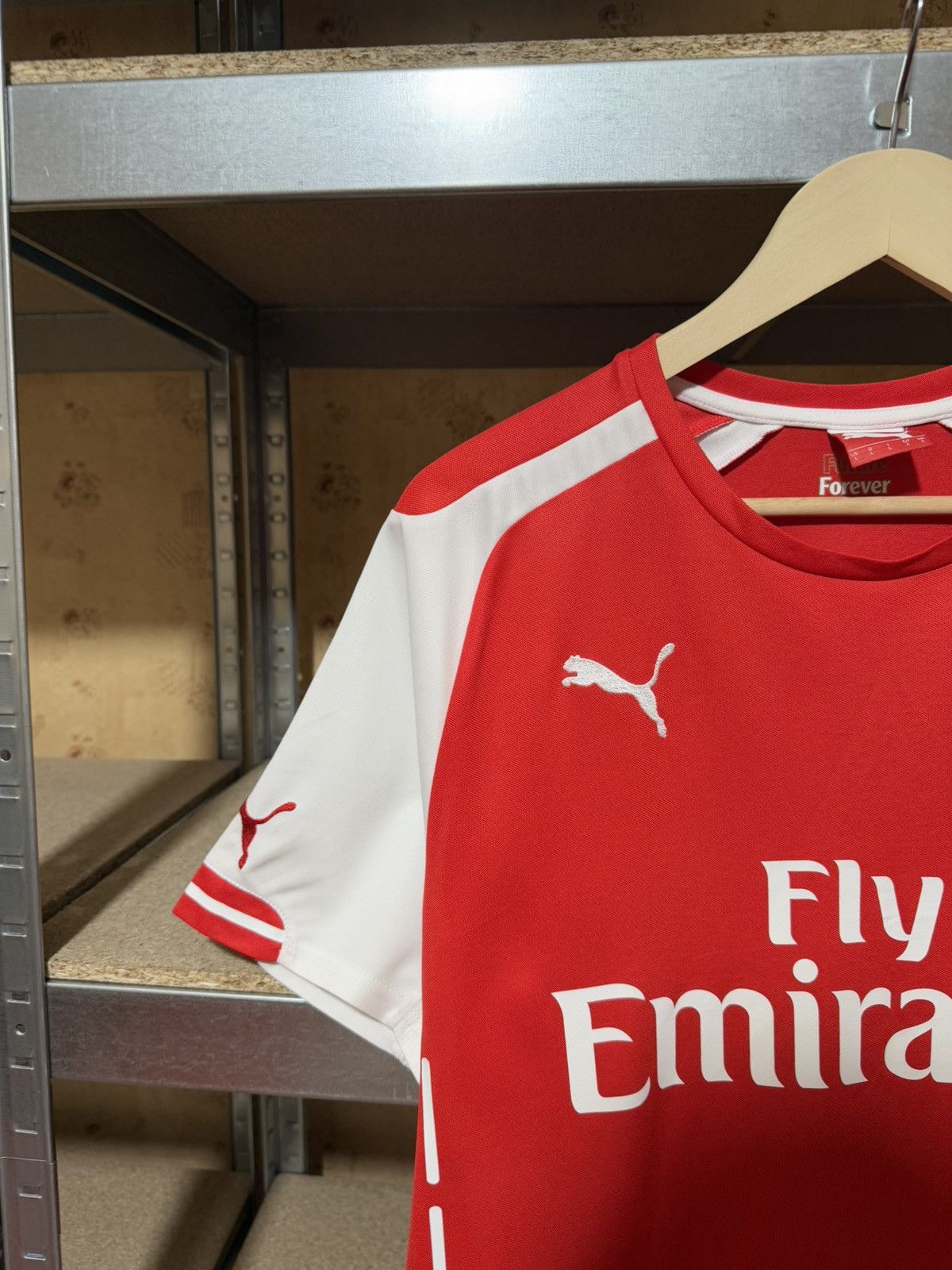 Puma × Vintage Vintage Puma Arsenal Home 2014 2015 Football Soccer Jersey Size US L / EU 52-54 / 3 - 3 Thumbnail