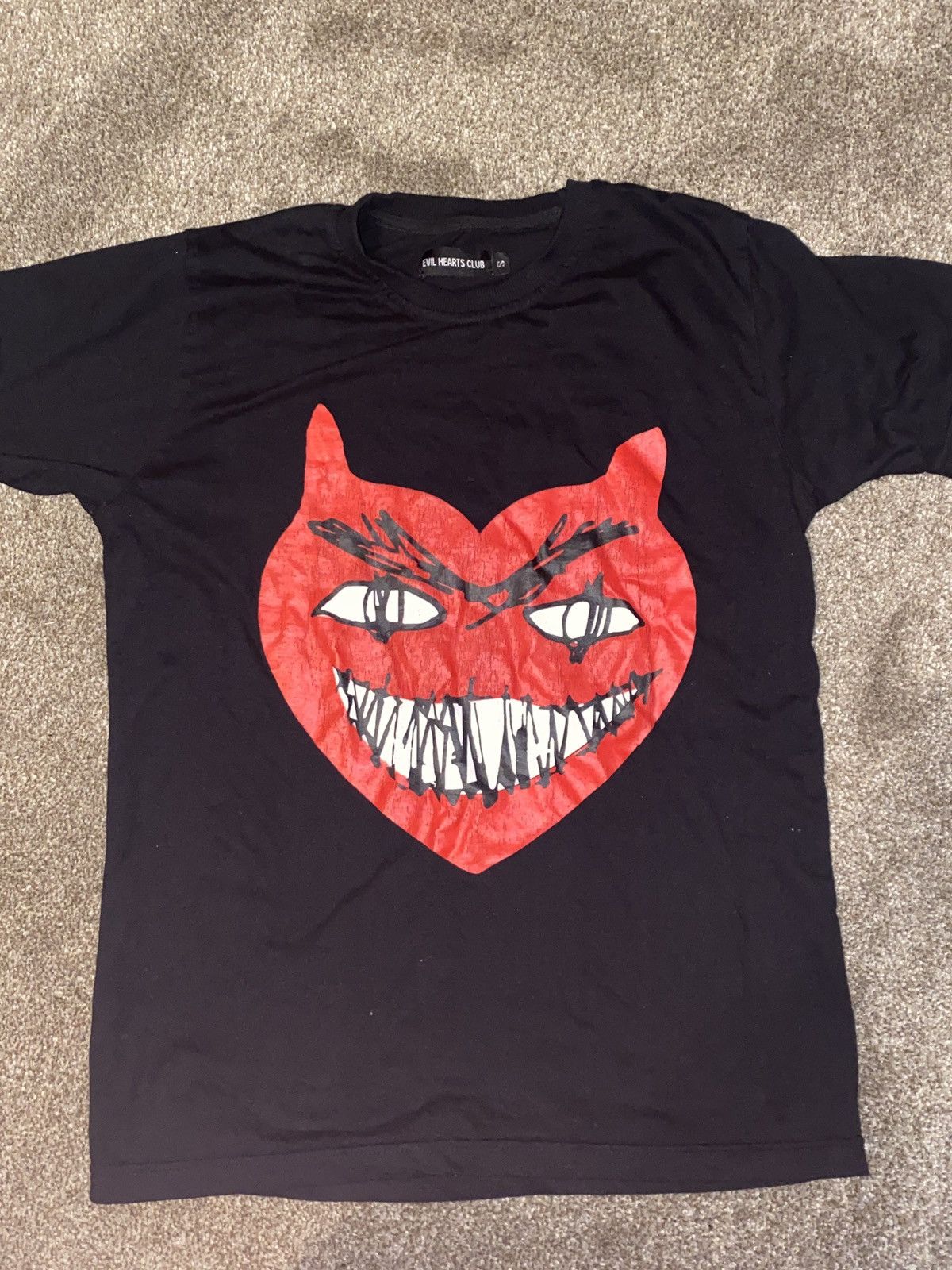 Japanese Brand Evil Hearts Club Big Logo Tee Grailed
