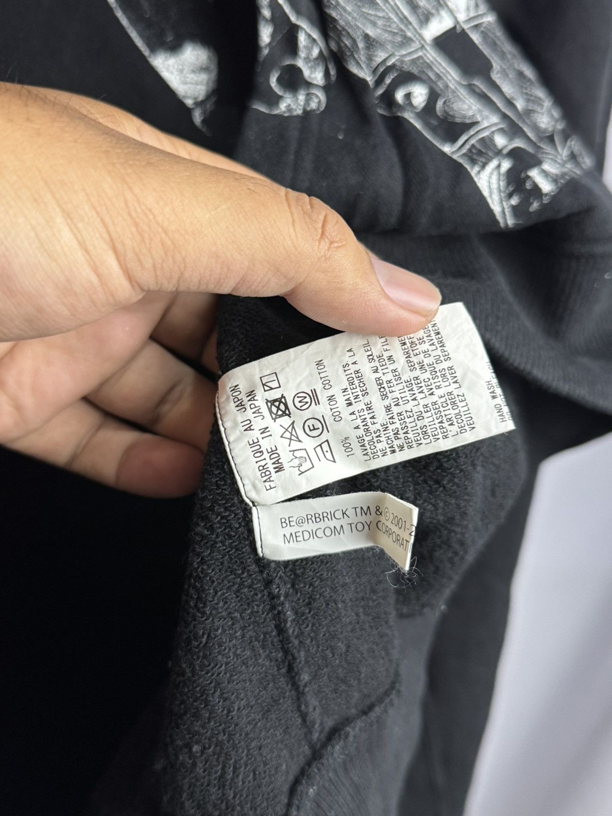 Yohji Yamamoto Yohji Yamamoto Bearbrick Hoodie Medicom Toy Size US M / EU 48-50 / 2 - 8 Thumbnail