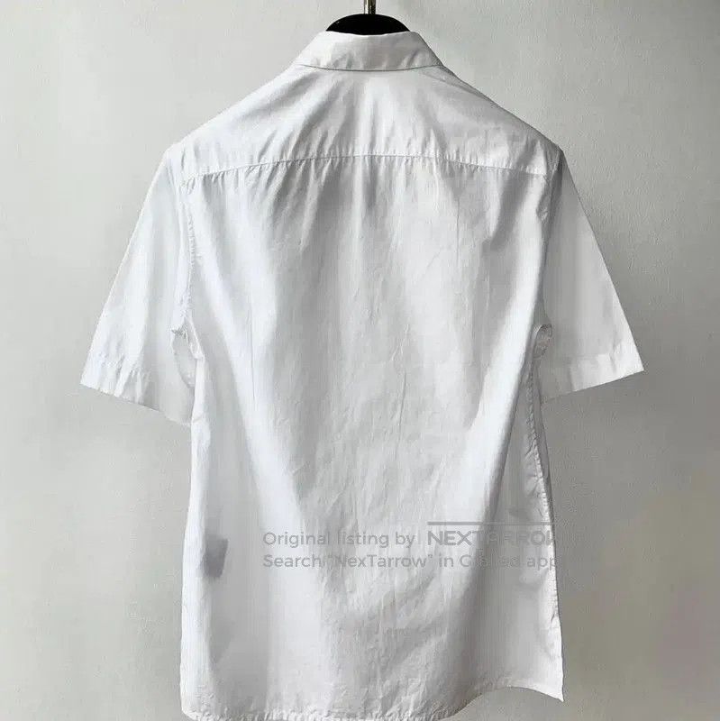 Dior Dior White Cotton Graphic Short Sleeve Shirt . Size US S / EU 44-46 / 1 - 2 Thumbnail