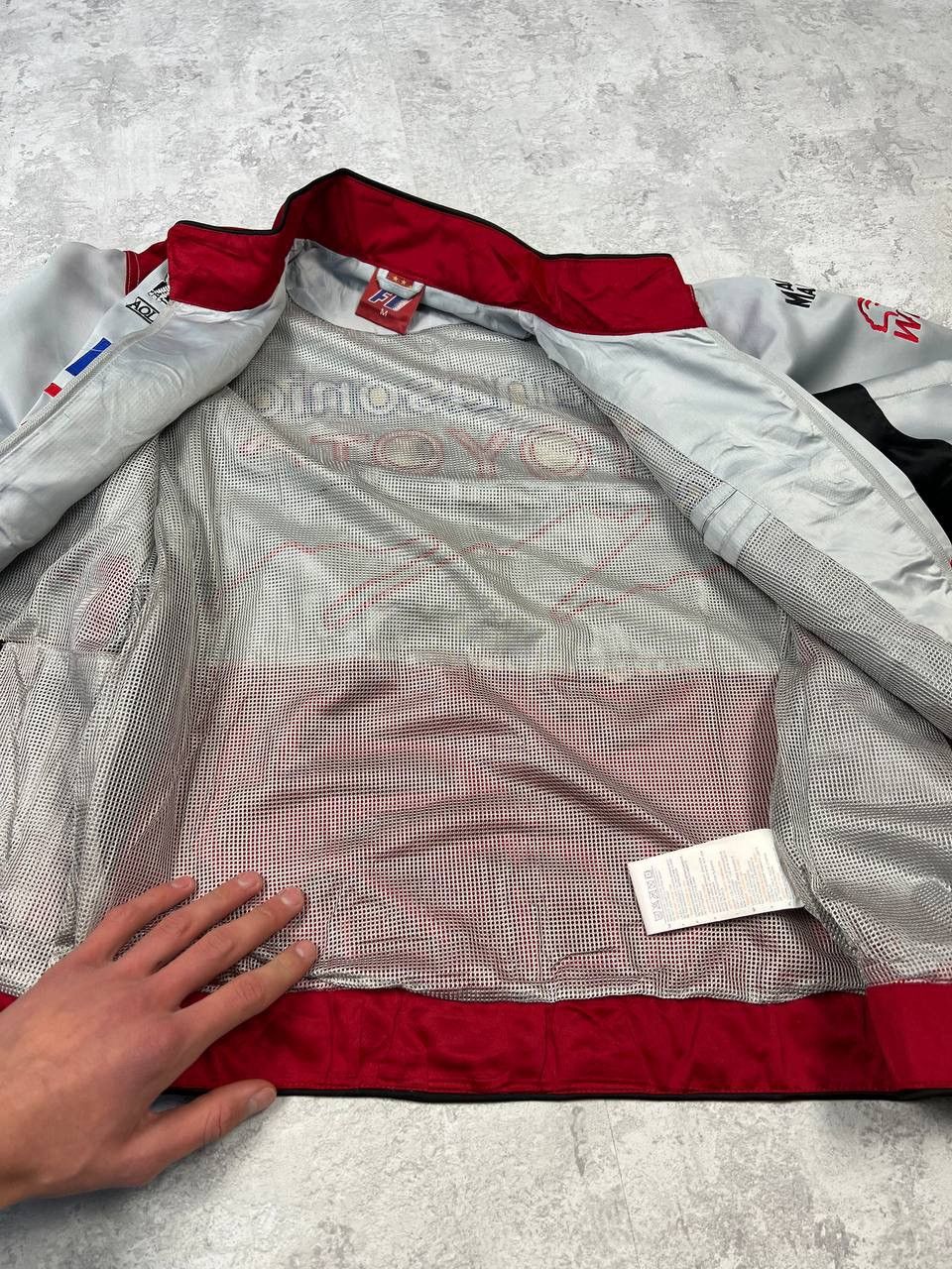 Vintage Vintage Toyota Panasonic Red Racing Jacket Size US M / EU 48-50 / 2 - 15 Thumbnail