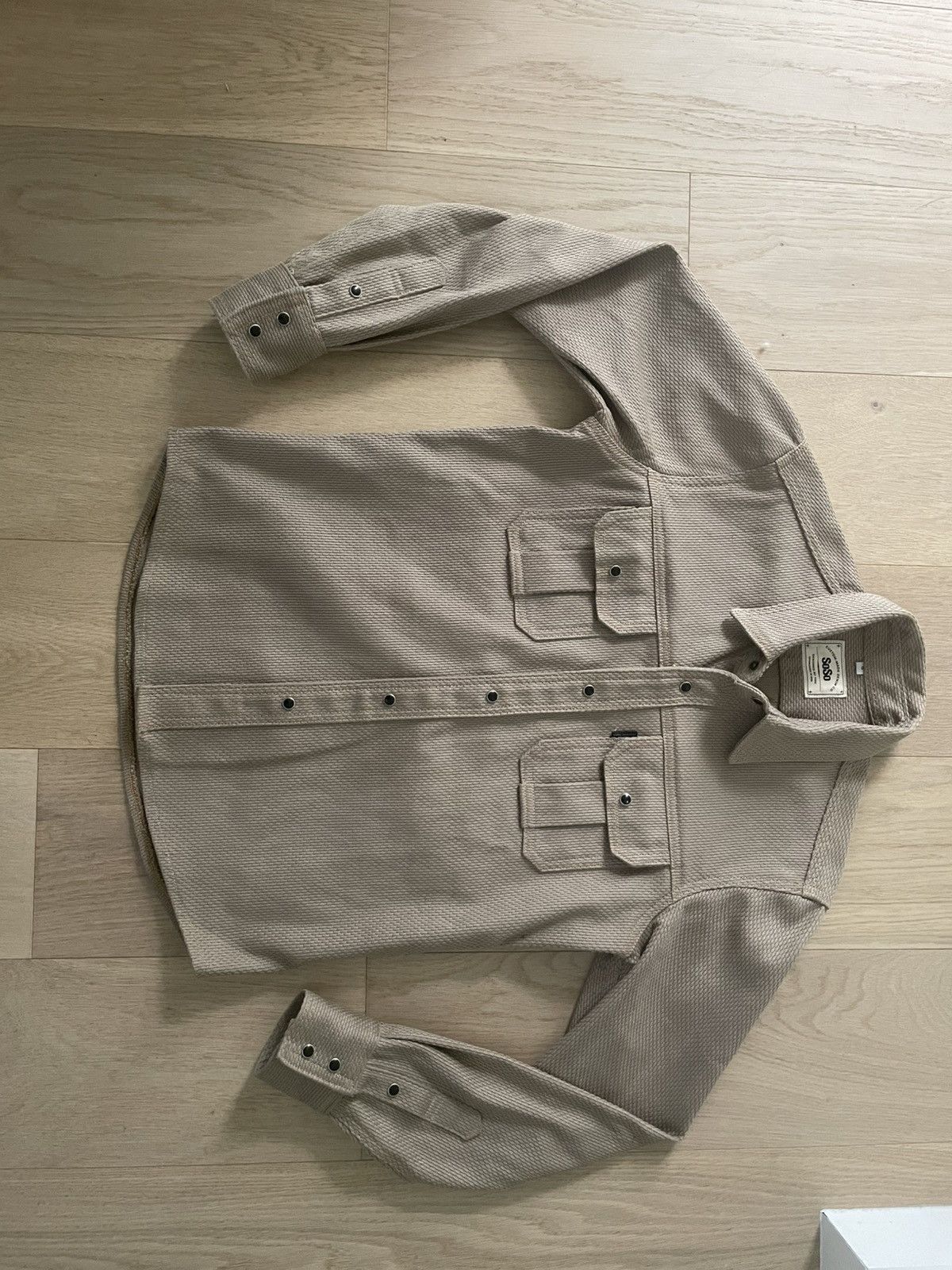 SoSo Sashiko work shirt Size US S / EU 44-46 / 1 - 1 Thumbnail