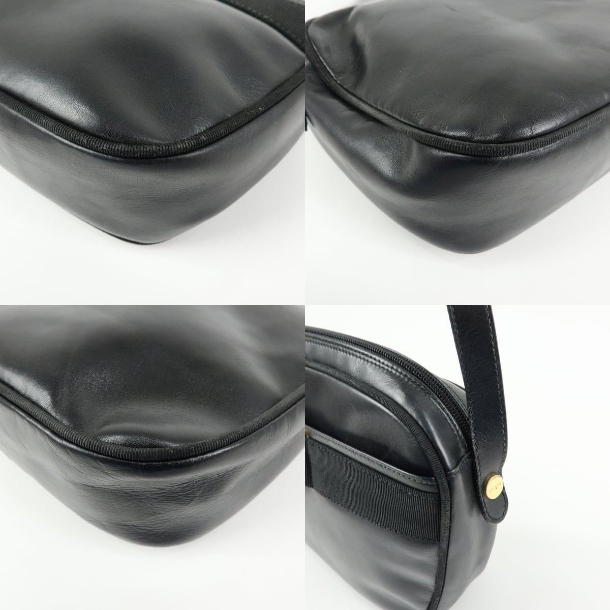 Salvatore Ferragamo Ferragamo Vara Calfskin Crossbody Bag Black Size ONE SIZE - 5 Thumbnail