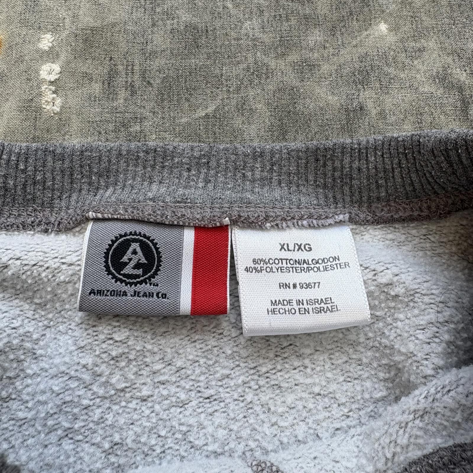 Arizona Jean Co. Vintage Y2K Arizona Jean Co. Rugby Grunge Skater Sweatshirt Size US XL / EU 56 / 4 - 3 Thumbnail