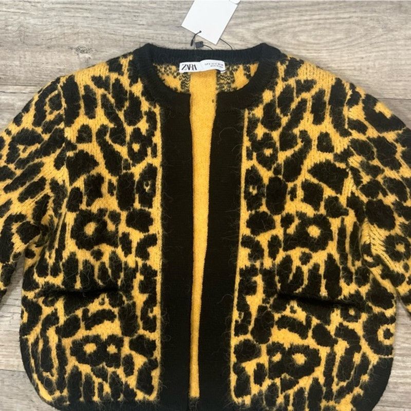 Zara RARE!!! ZARA Wool and Alpaca Blend Cardigan NWT Size M / US 6-8 / IT 42-44 - 12 Thumbnail
