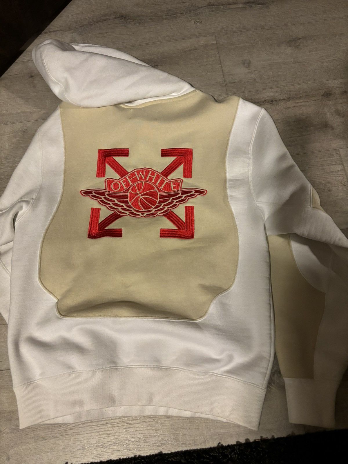Jordan Brand × Off-White OFF-WHITE x Jordan brand hoodie Size US S / EU 44-46 / 1 - 2 Thumbnail