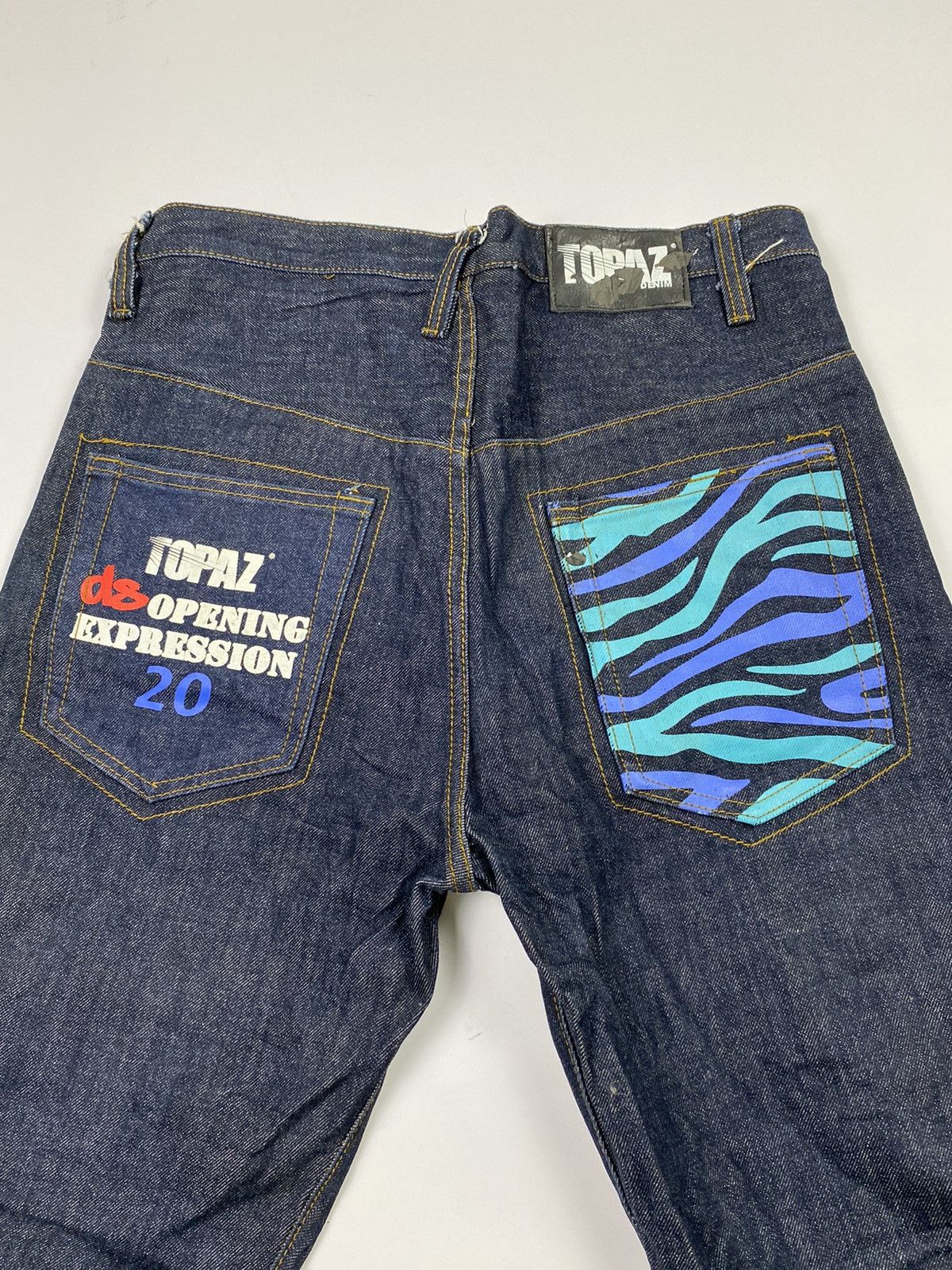 Japanese Brand japanese brand selvedge topaz jeans pant Size US 32 / EU 48 - 5 Thumbnail