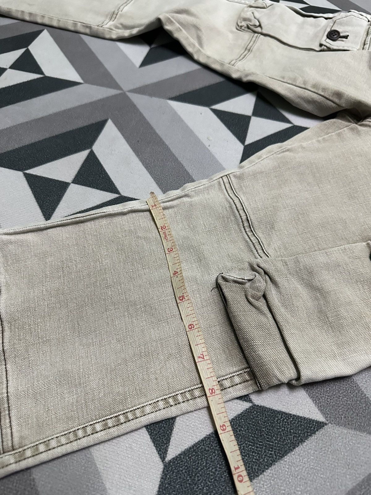 Vintage Men bigi flared cargo pants Size US 31 - 14 Thumbnail