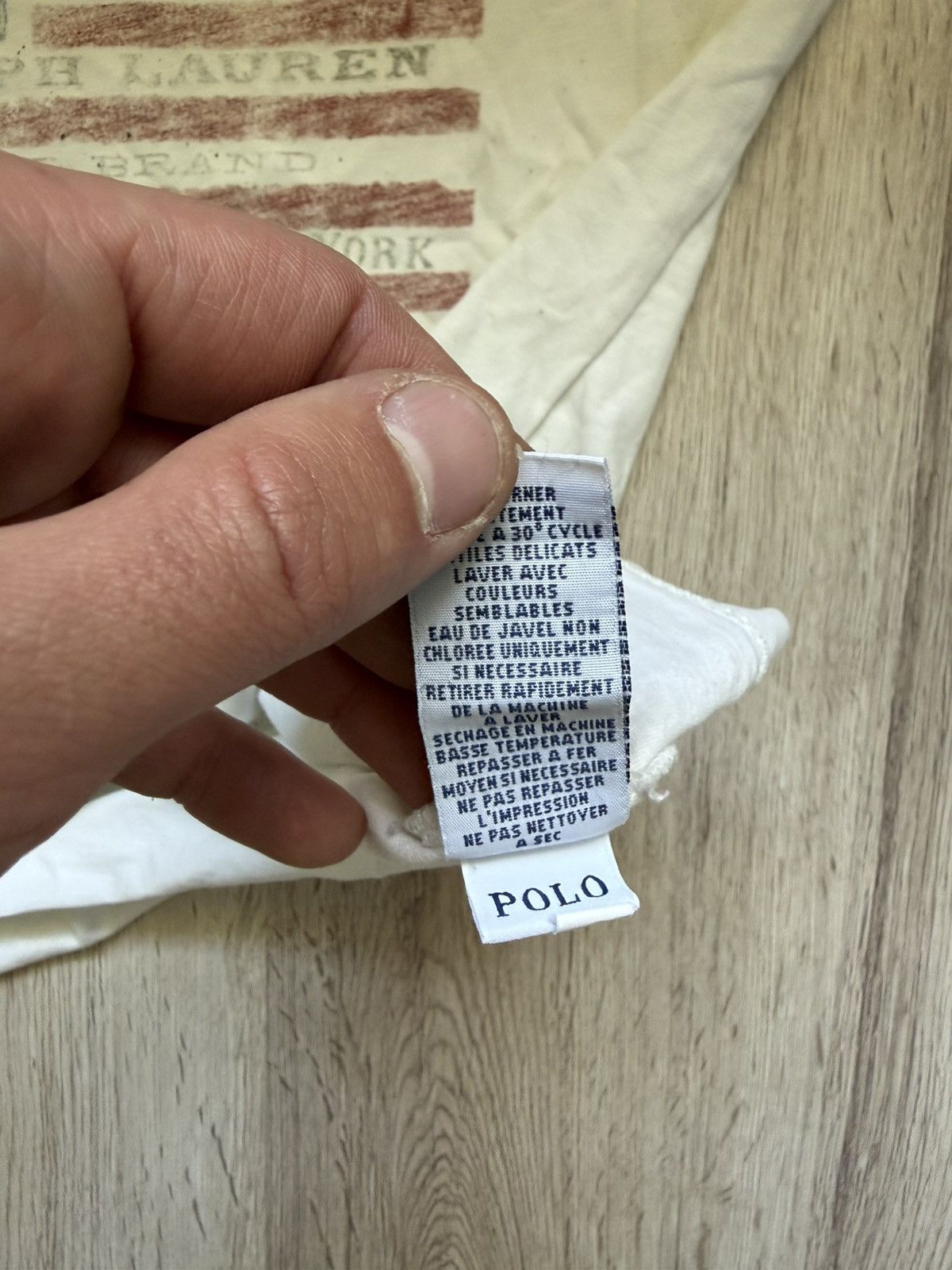 Polo Ralph Lauren Polo Ralph Lauren fabric distressed American Flag logo Size US L / EU 52-54 / 3 - 12 Thumbnail