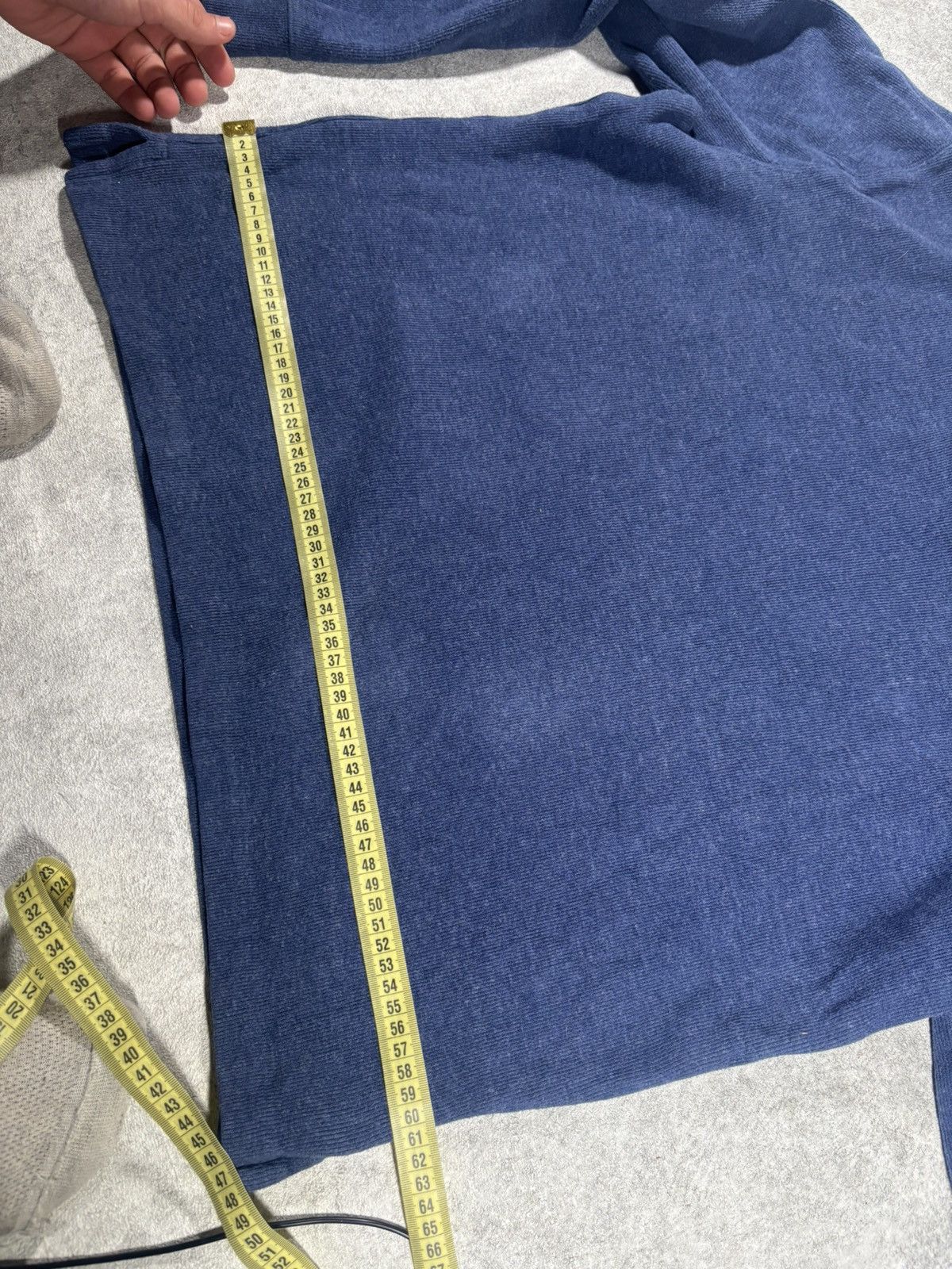 Polo Ralph Lauren Polo Ralph Lauren Vintage Navy Quarter-Zip Knit Sweatshirt Size US L / EU 52-54 / 3 - 7 Thumbnail