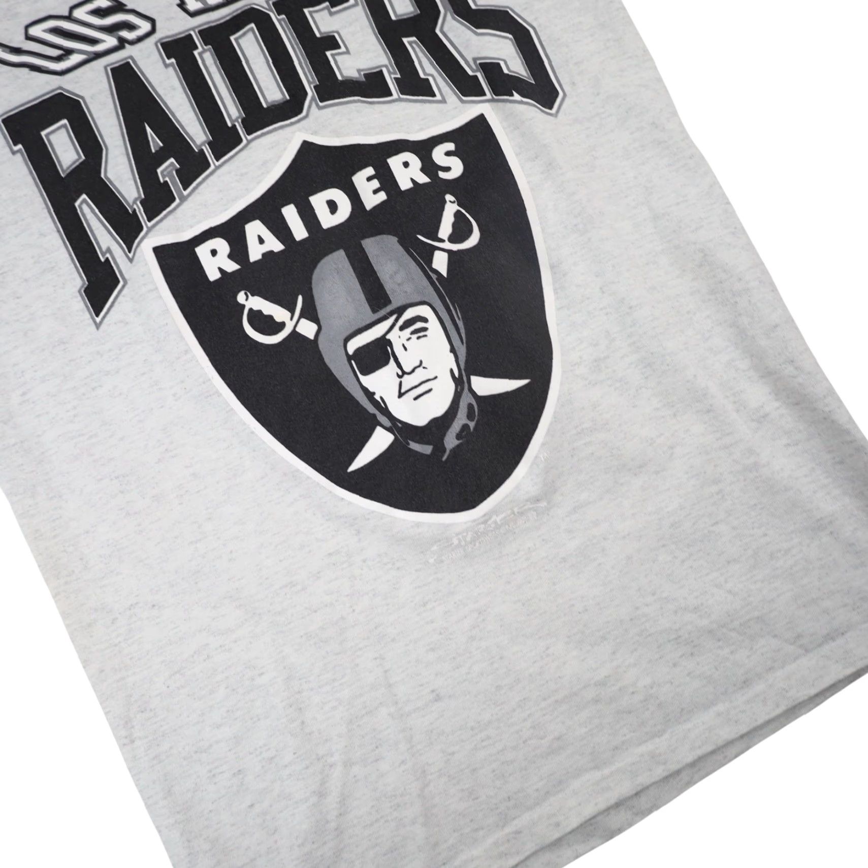 Starter VINTAGE 90s Starter Los Angeles Raiders Spellout Graphic Shirt Gray Mens Small Size US S / EU 44-46 / 1 - 3 Thumbnail