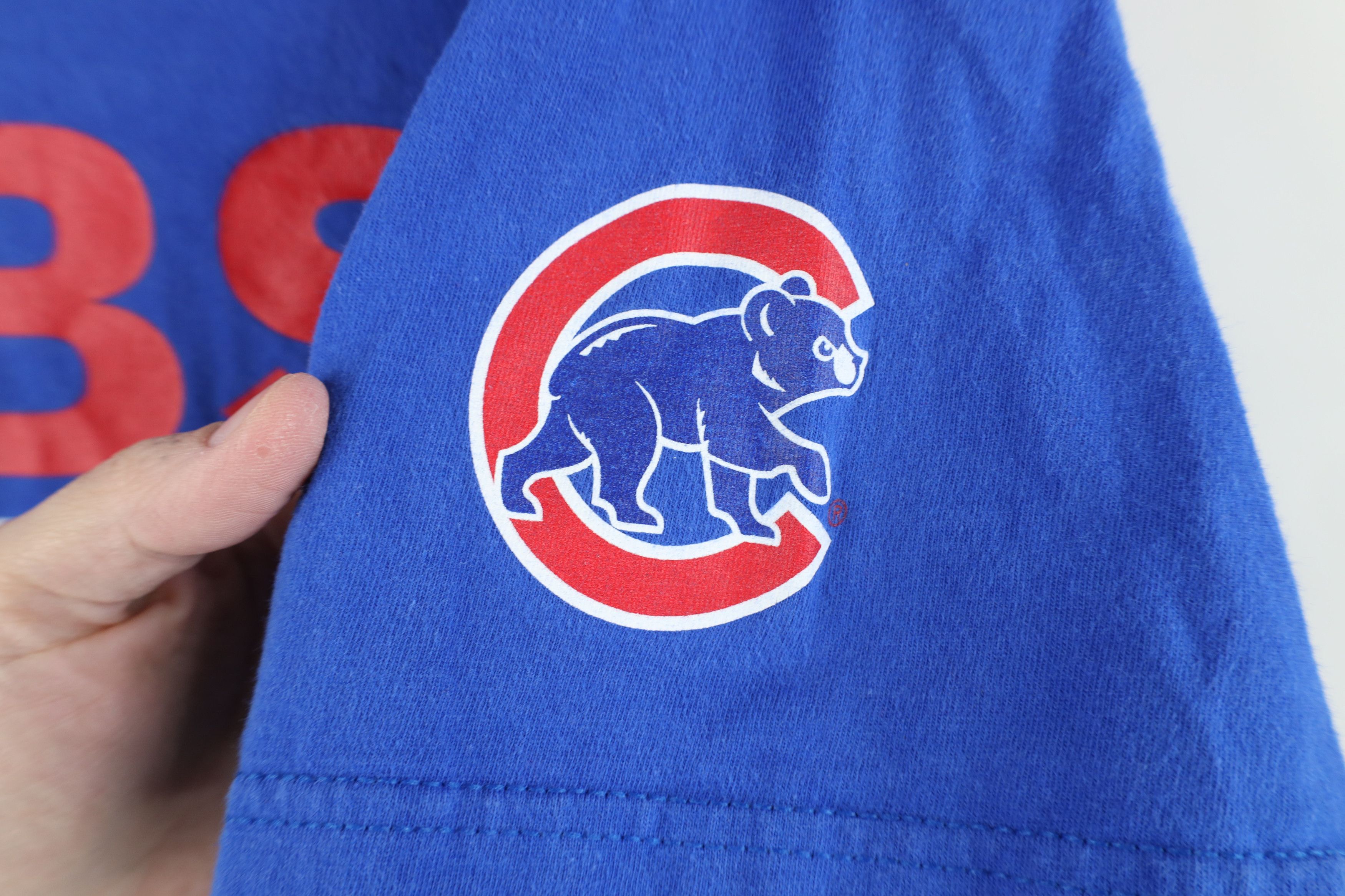 Nike Nike Scott Center Swoosh Chicago Cubs Baseball T-Shirt Blue Size US M / EU 48-50 / 2 - 4 Thumbnail