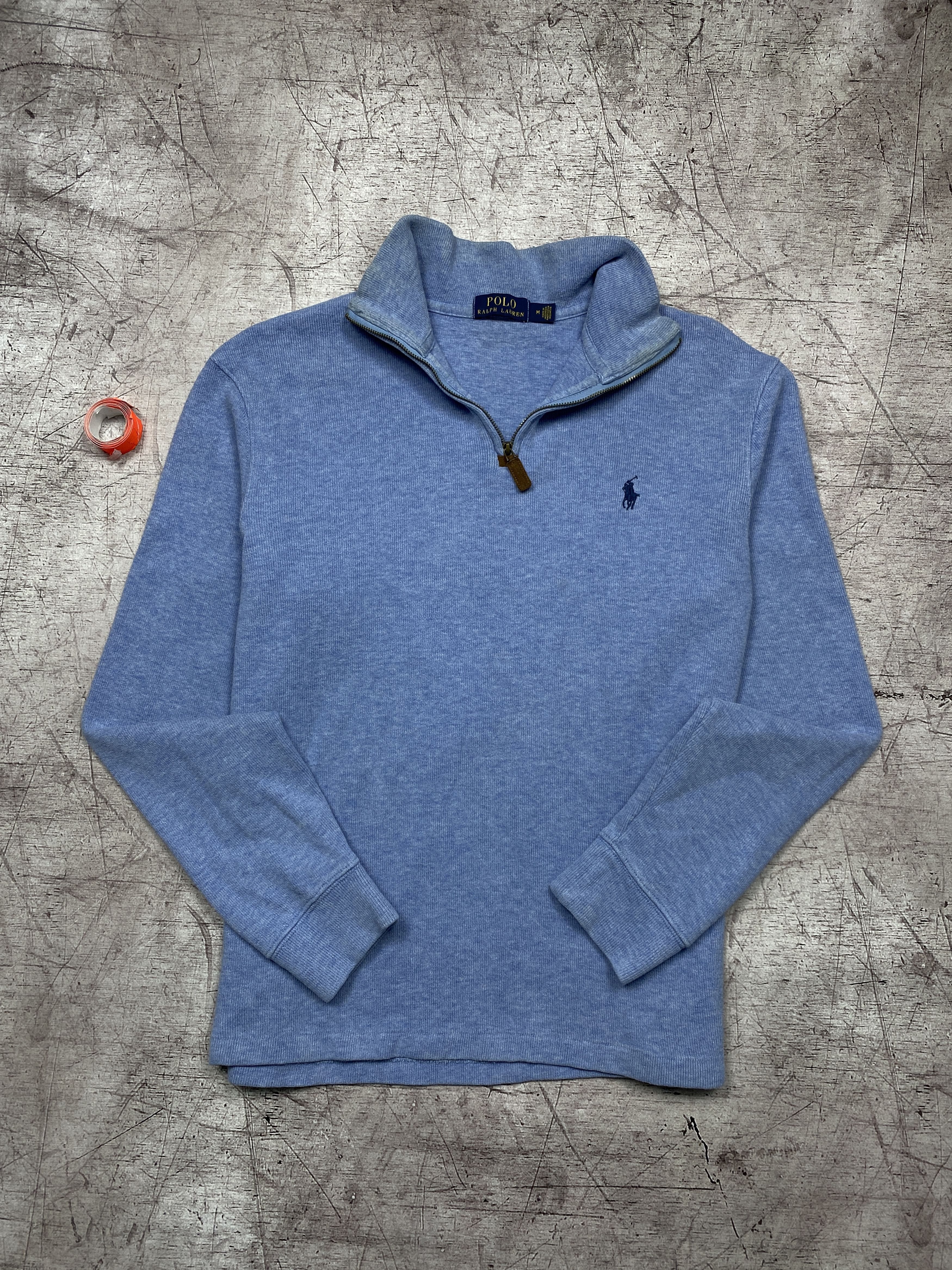Polo Ralph Lauren × Ralph Lauren Polo Ralph Lauren Vintage Mens 1/4 Zip Sweatshirt Size US M / EU 48-50 / 2 - 1 Thumbnail