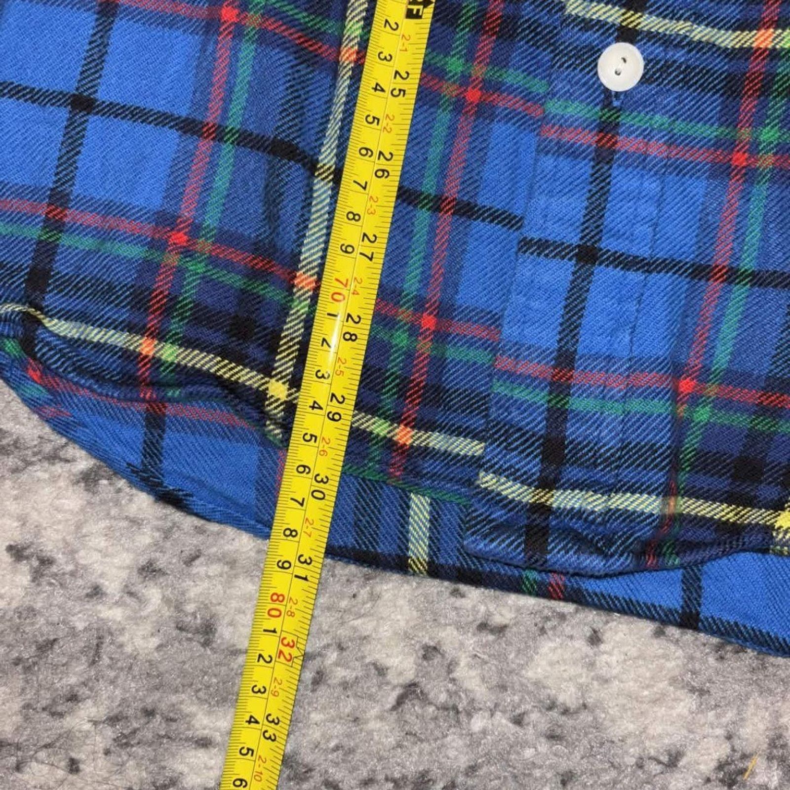 Polo Ralph Lauren Vintage Polo Ralph Lauren Plaid Button Up Shacket Size US XL / EU 56 / 4 - 5 Thumbnail