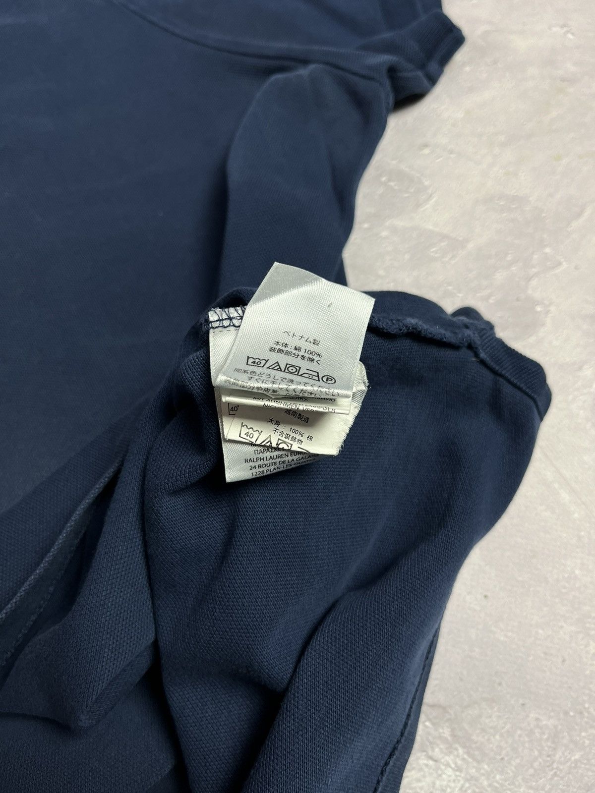 Polo Ralph Lauren Polo Ralph Lauren vintage tee Polo Bear Faded Blue Size US XXL / EU 58 / 5 - 6 Thumbnail