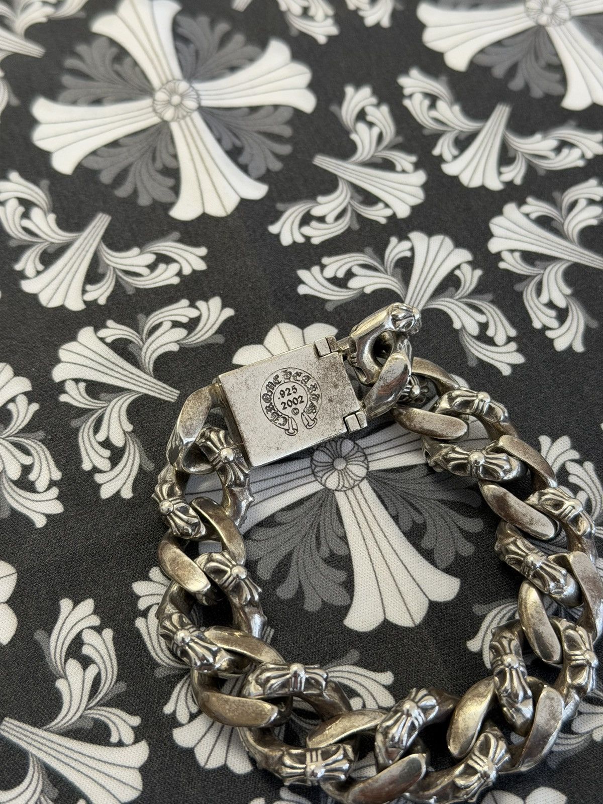 Chrome Hearts Chrome Hearts Fancy Link Cross Bracelet Size ONE SIZE - 5 Thumbnail