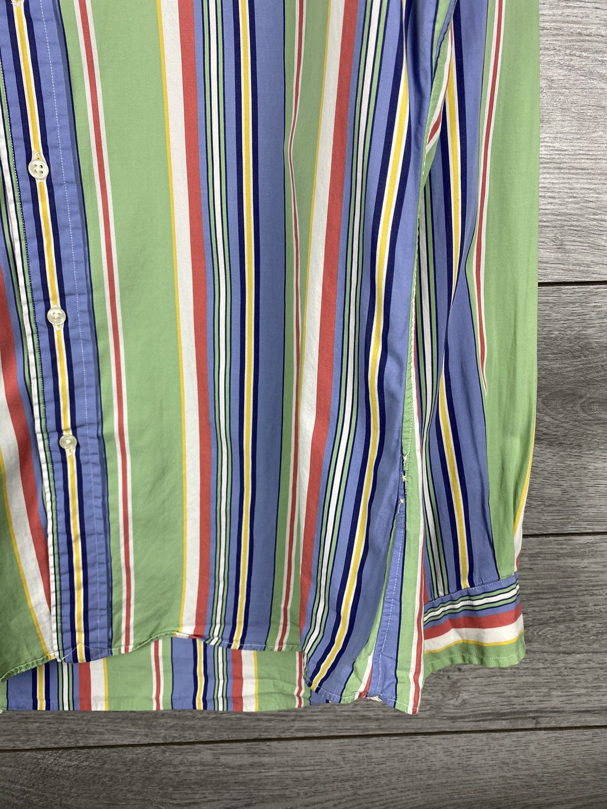Polo Ralph Lauren Mens Vintage Polo Ralph Lauren Striped Shirt Button Up Size US M / EU 48-50 / 2 - 4 Thumbnail