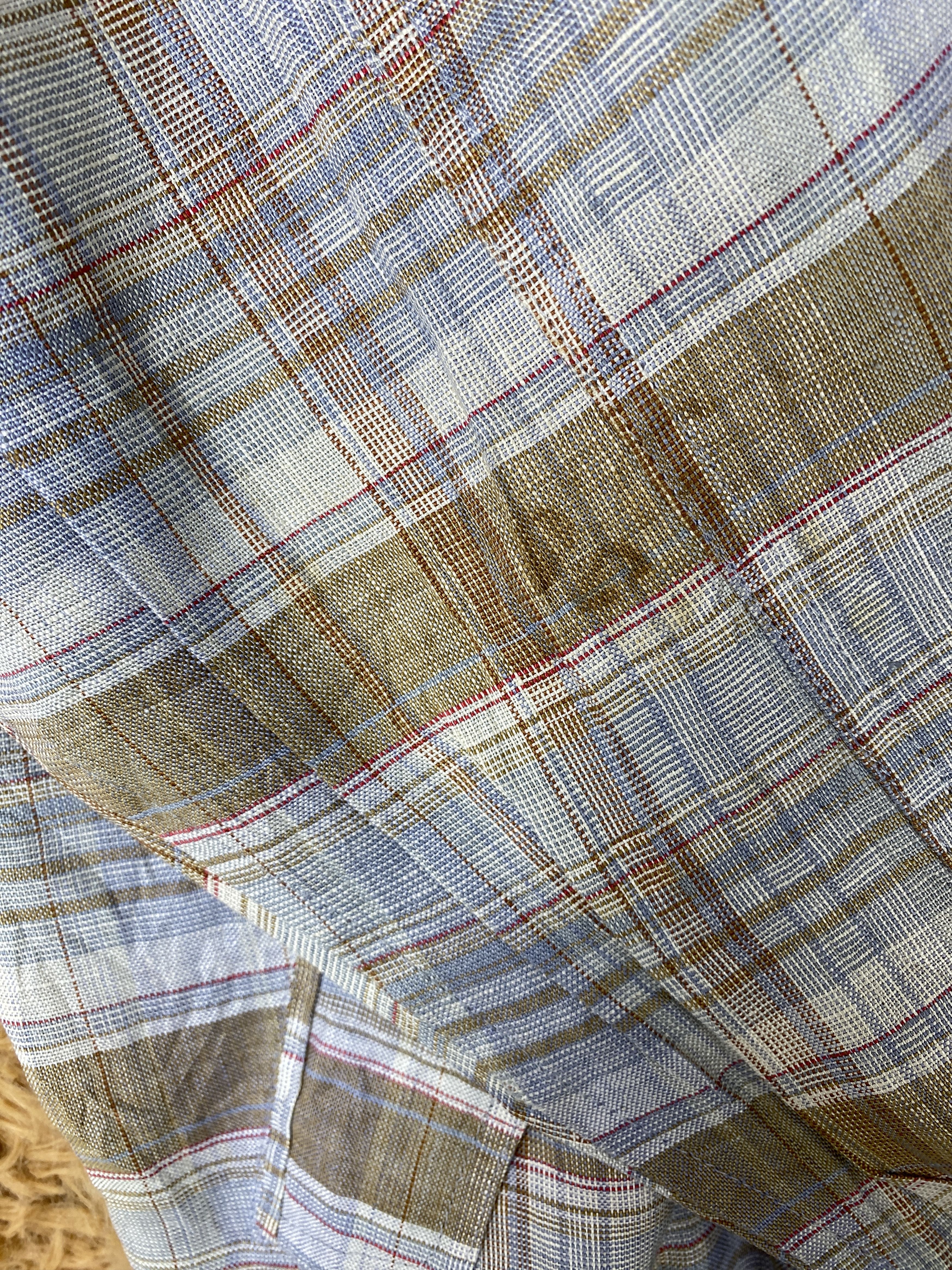 Japanese Brand × Vintage Vintage Henri-Luc Chapuis Checked 90s Design Flannel Jacket Size US M / EU 48-50 / 2 - 6 Thumbnail