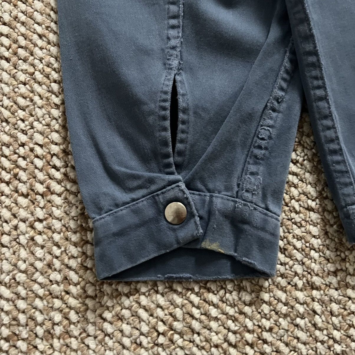 Le Laboureur Lutteurs vintage distressed works overshirt french jacket Size US M / EU 48-50 / 2 - 12 Thumbnail