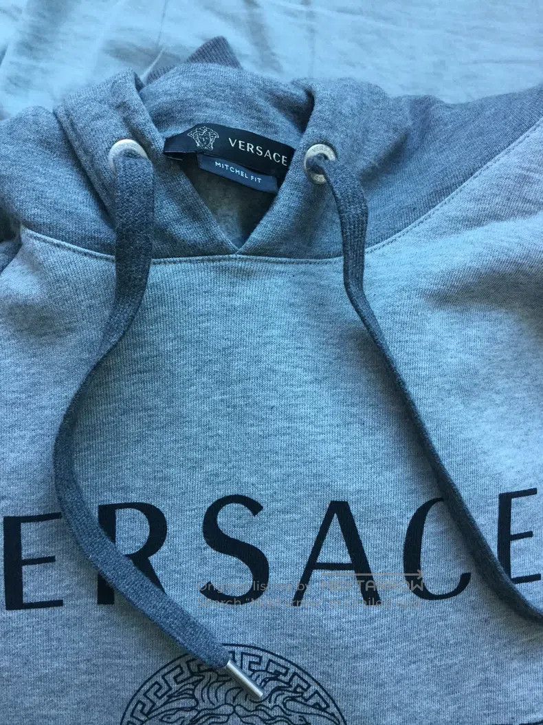 Versace Versace Men's Medusa patchwork hoodie Size US XL / EU 56 / 4 - 3 Thumbnail