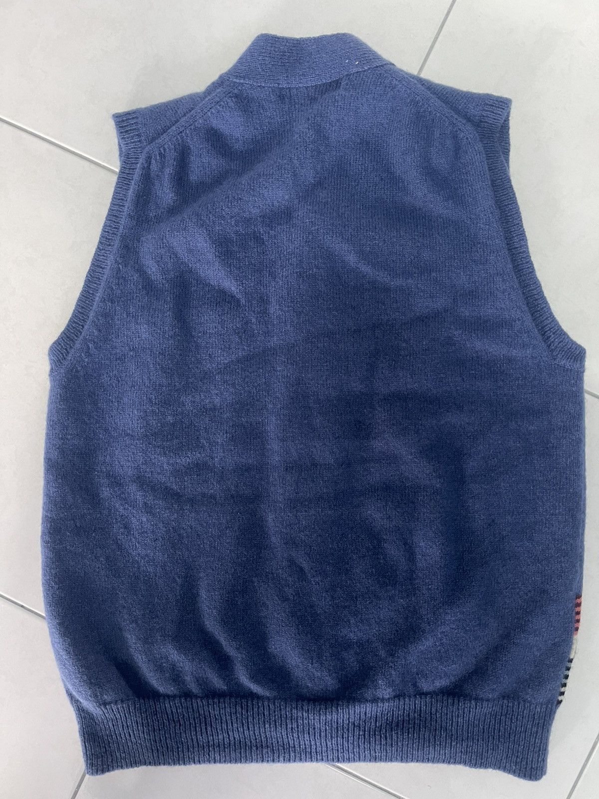 Comme des Garcons × Japanese Brand × Vintage 🔥HOT🇯🇵🔥VTG COMME DES GARCONS HOMME DEUX VEST BLUE VERY RARE Size M / US 6-8 / IT 42-44 - 6 Thumbnail
