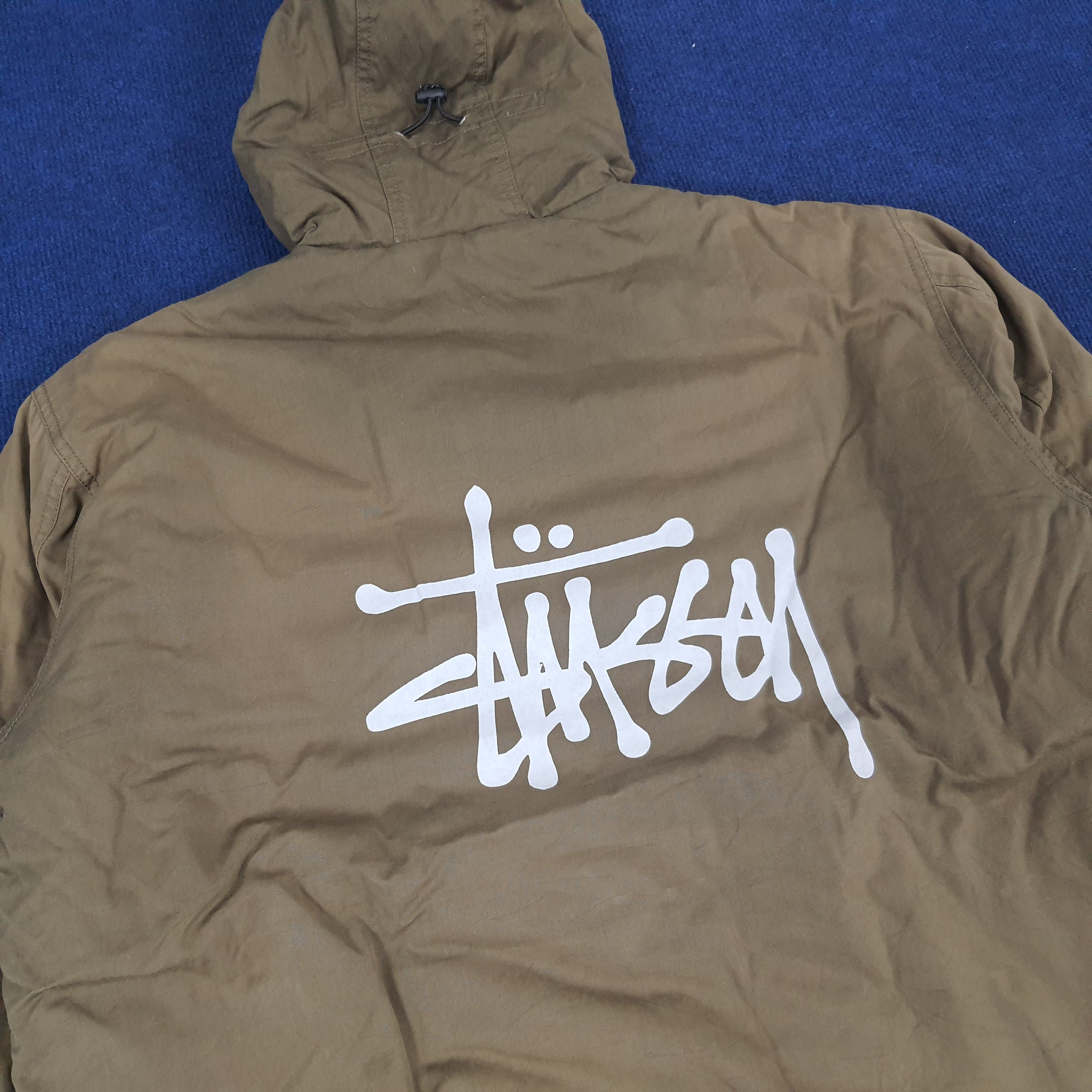 Stussy × Vintage Vintage Stussy Streetwear Custom Logo Jacket Size US L / EU 52-54 / 3 - 2 Thumbnail