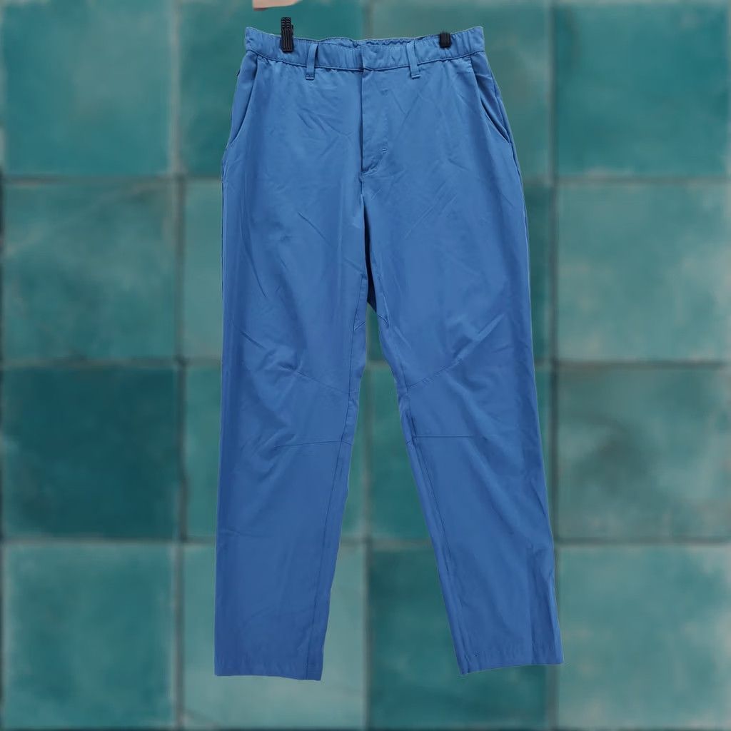 Fabletics Fabletics The Only Pant Mens Small Blue Slim Chino Golf Performance Stretch Preppy Shirt? Size US 29 - 1 Thumbnail