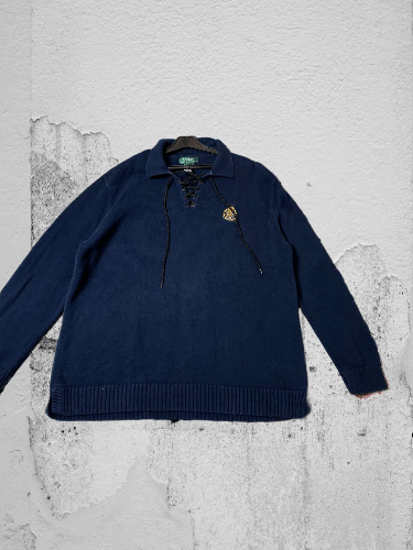 Polo Ralph Lauren Men's Polo Ralph Lauren Quarter-Zip Pullover Sweater Size US XL / EU 56 / 4 - 1 Thumbnail