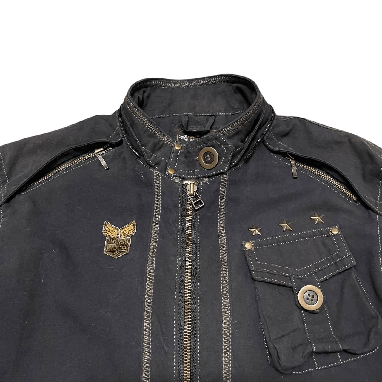 Hysteric Glamour Vintage Rosso StyleLab Motorcycle Rider Jacket Size L / US 10 / IT 46 - 5 Thumbnail