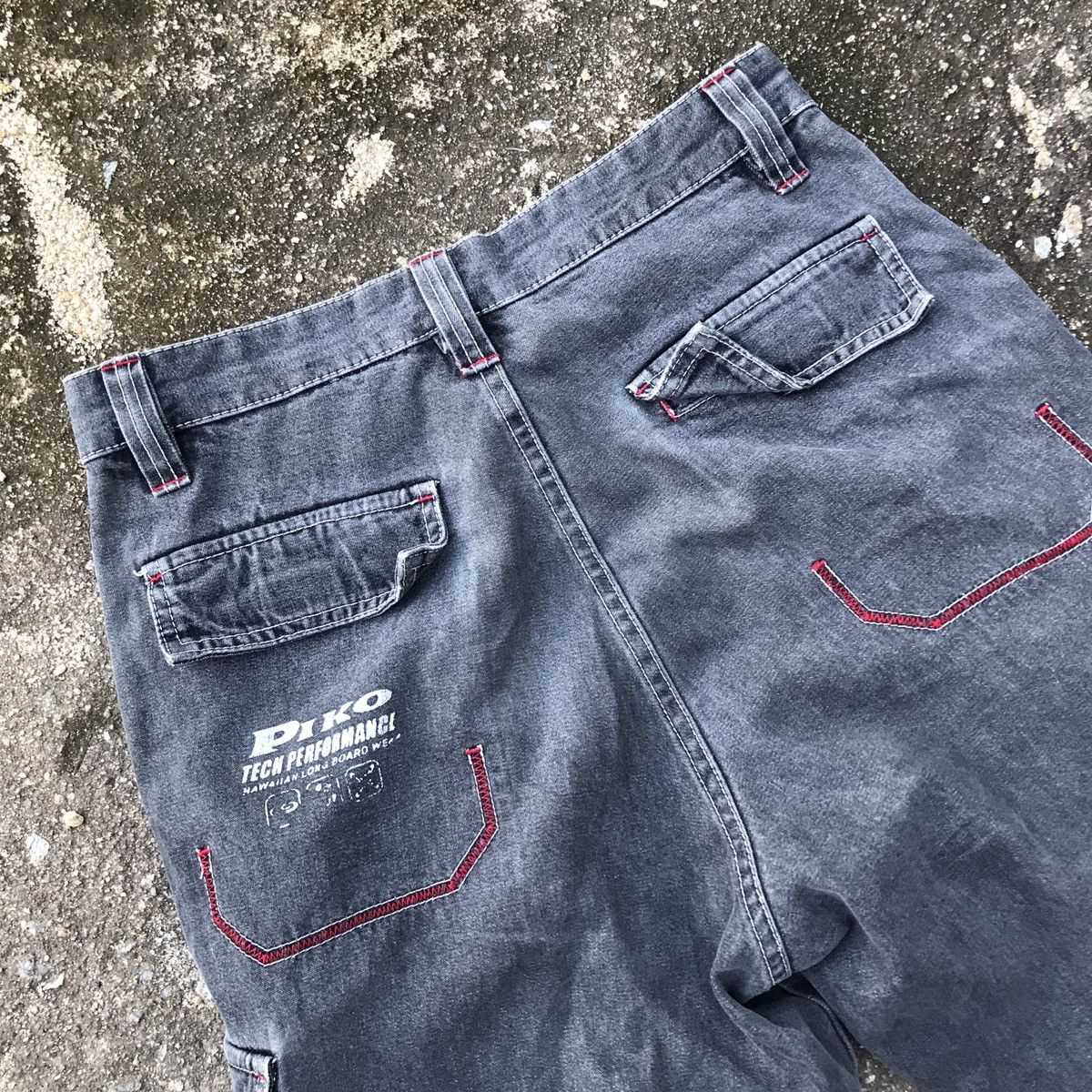 VINTAGE Y2K FLAMEHEAD JNCO PIKO BAGGY JEANS