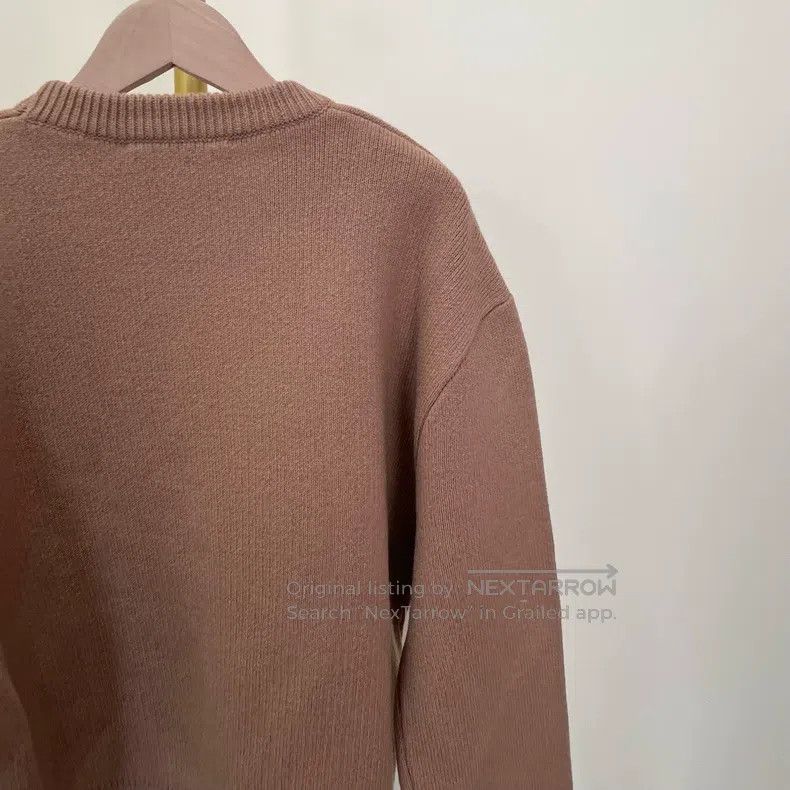 Balenciaga Balenciaga Wool Solid Ribbed Round Neck Long Sleeve Sweate Size US L / EU 52-54 / 3 - 4 Thumbnail